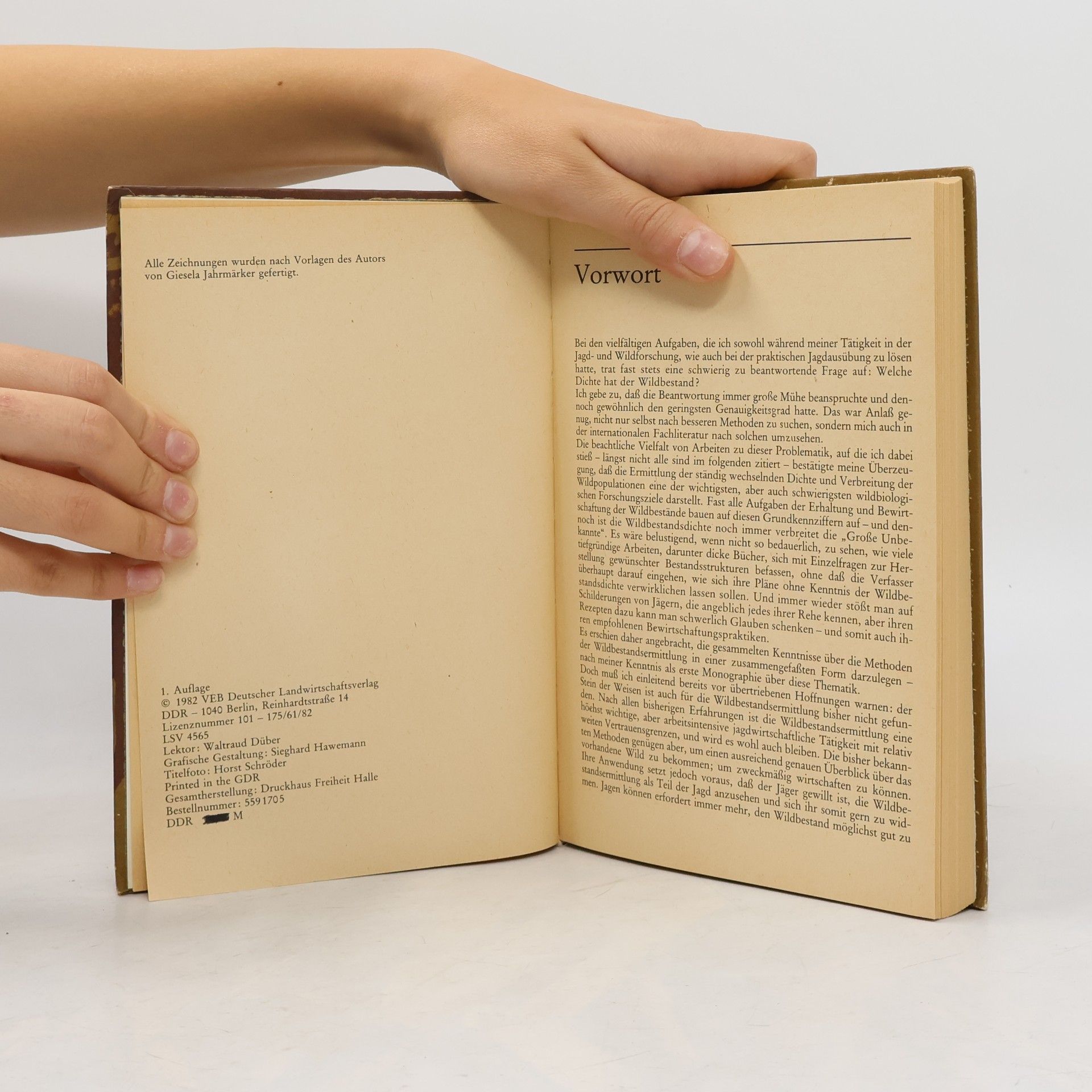 Lutz Briedermann Der Wildbestand
