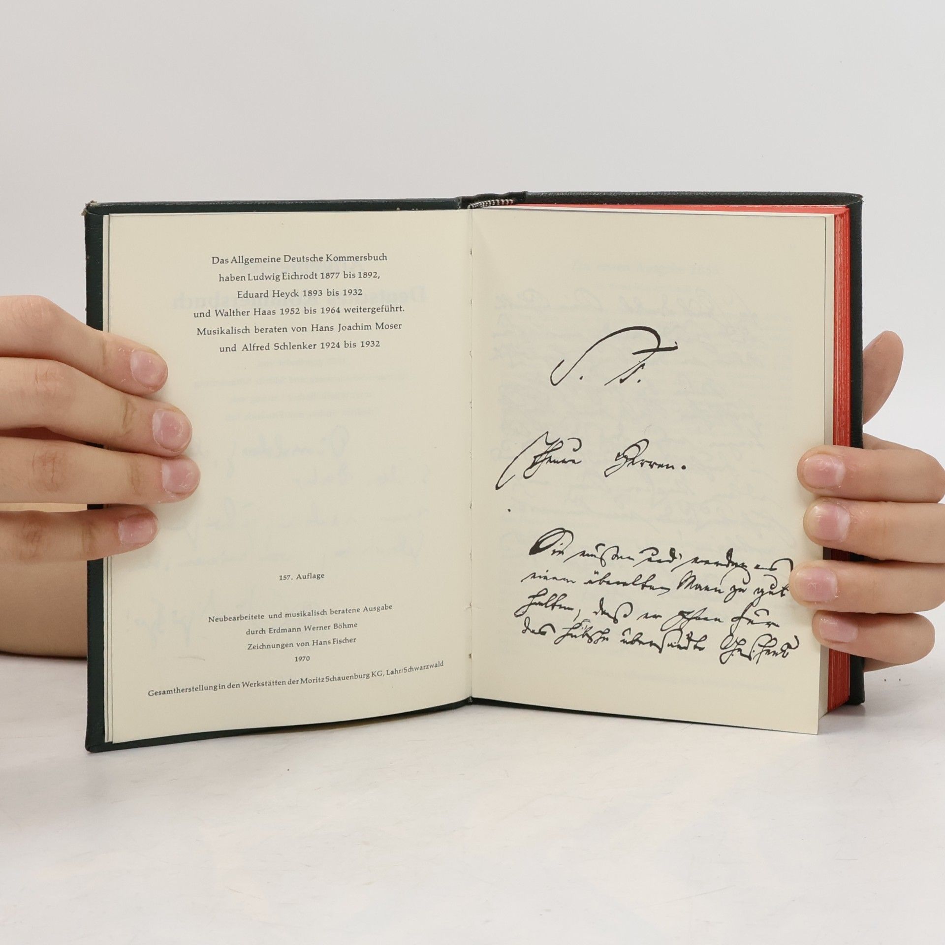 Ludwig Eichrodt Kommers Buch