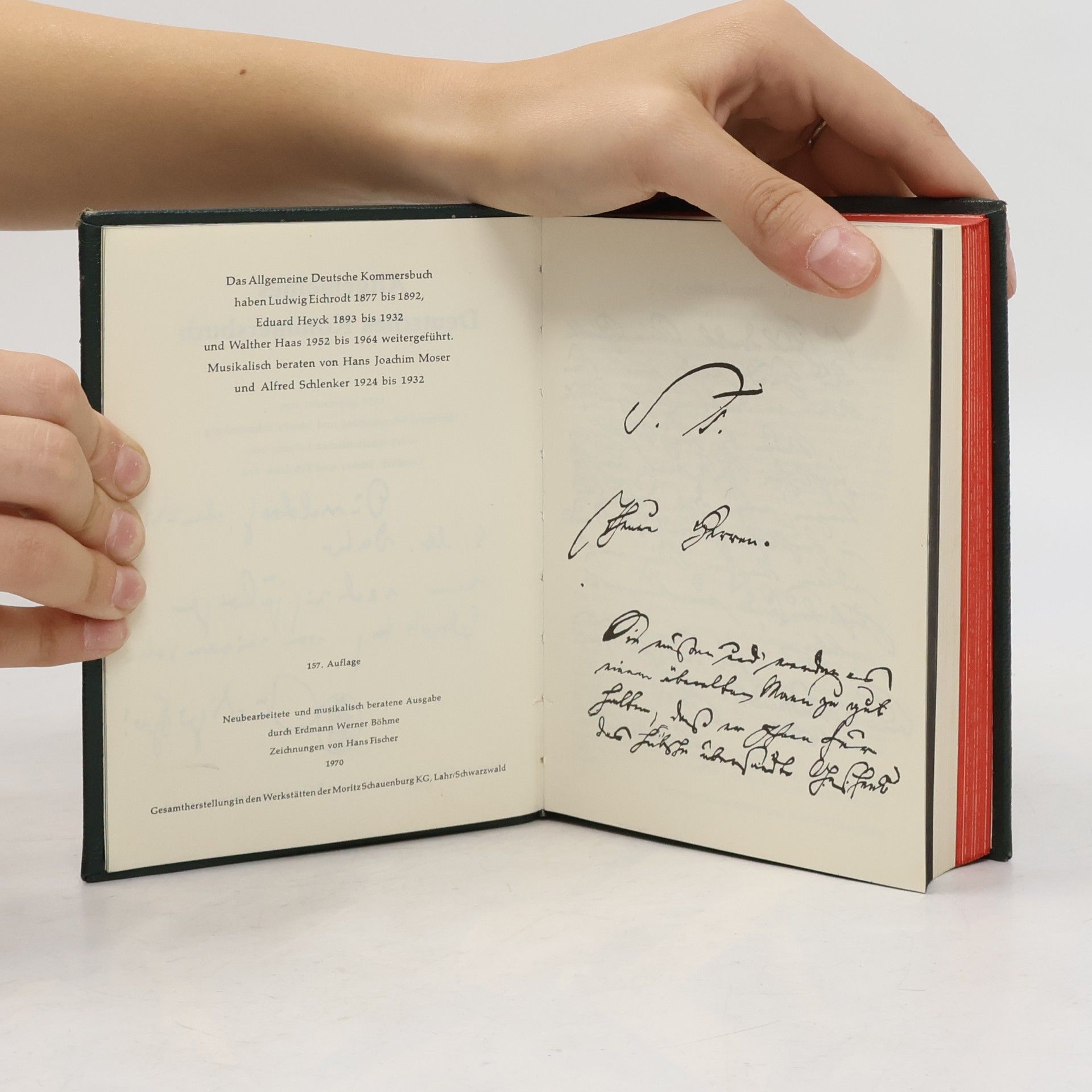 Ludwig Eichrodt Kommers Buch