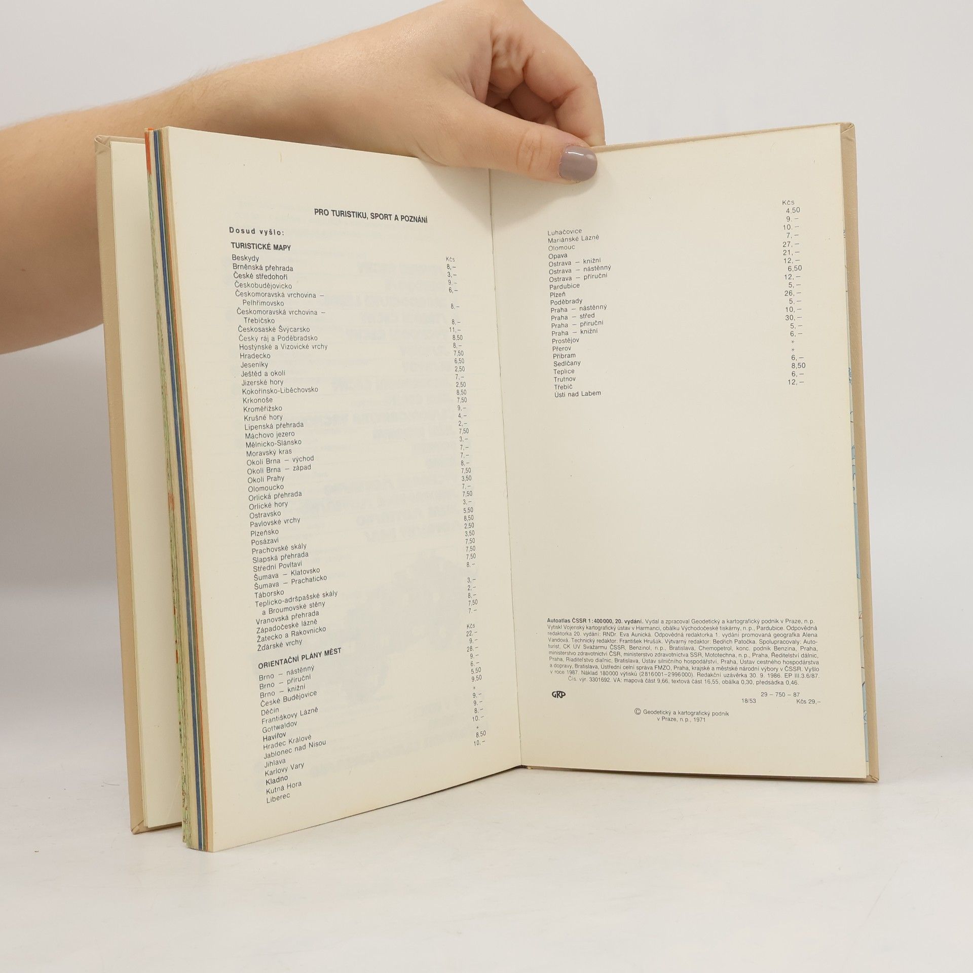 Kolektiv autorů Auto Atlas ČSSR