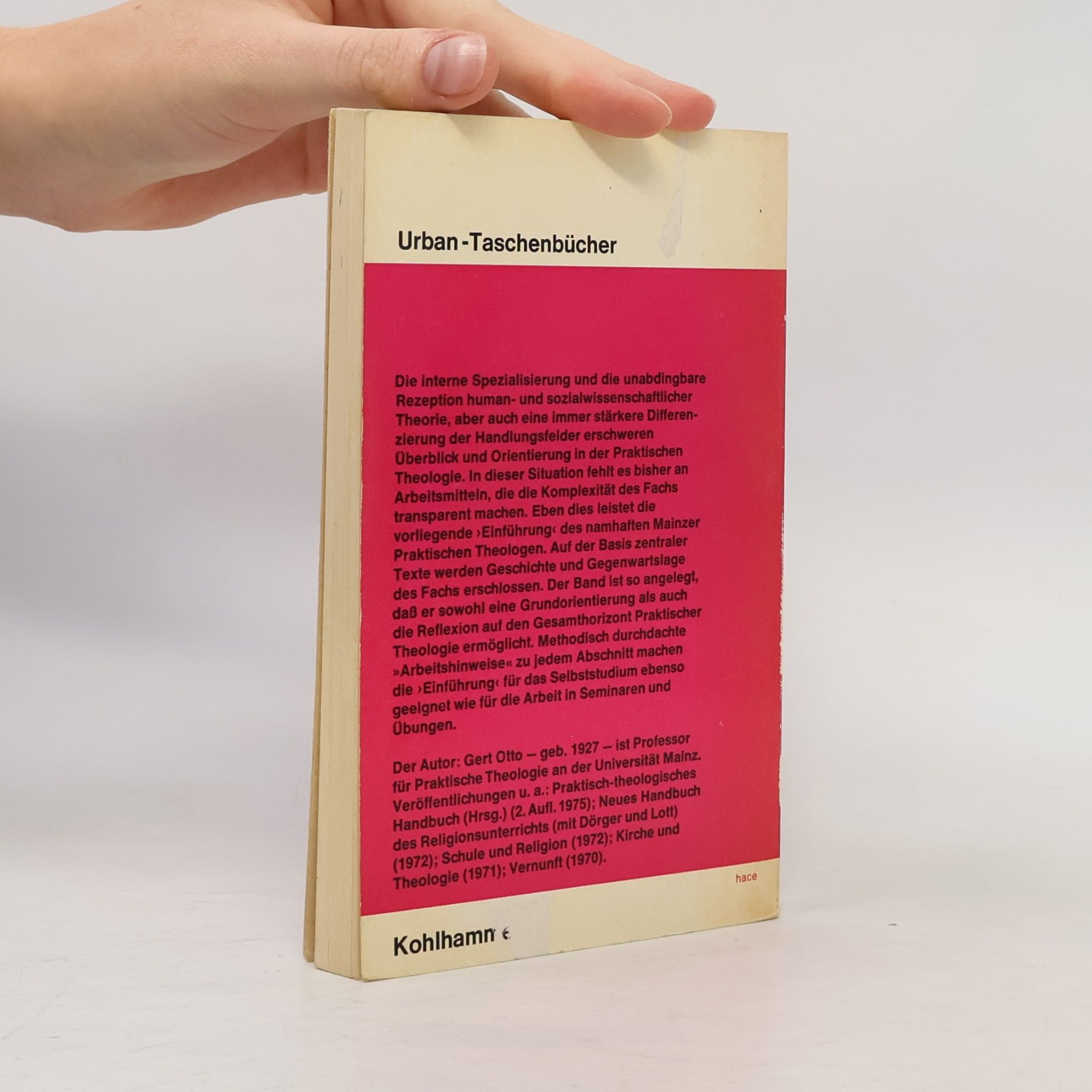 Gert Otto Einführung in die praktische Theologie