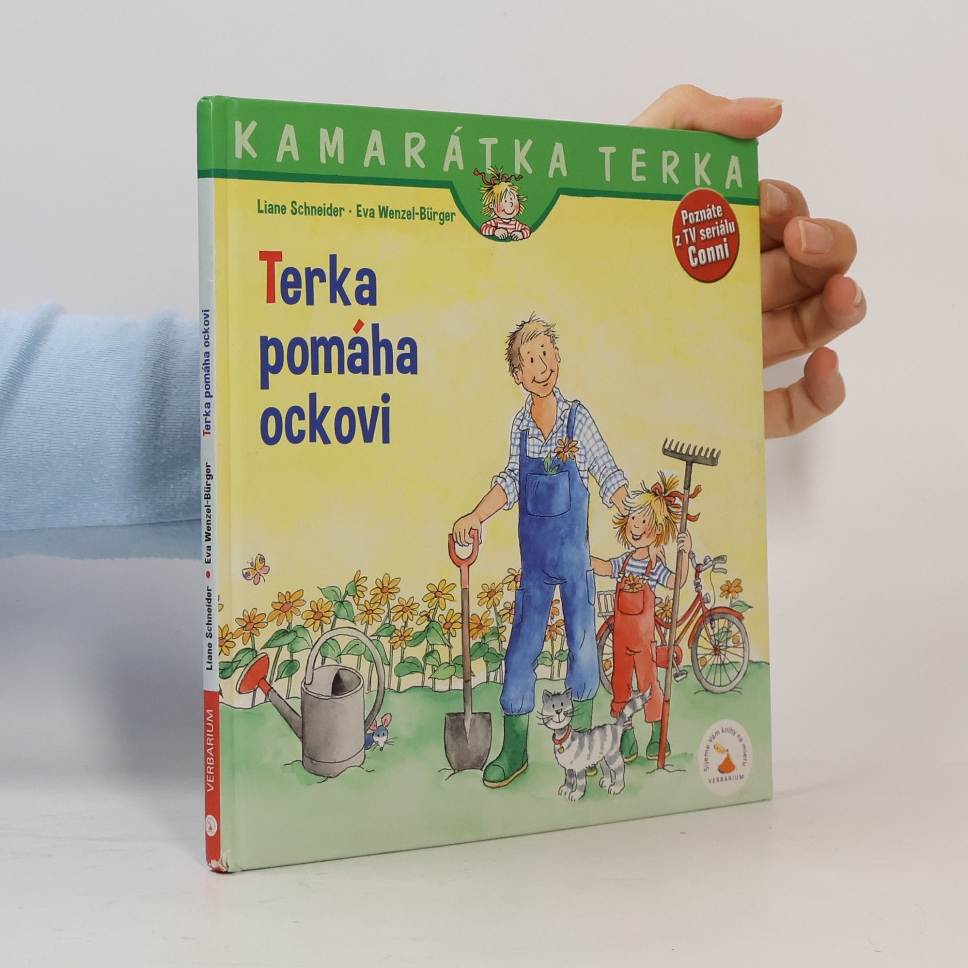 Liane Schneider terka pomáha ockovi