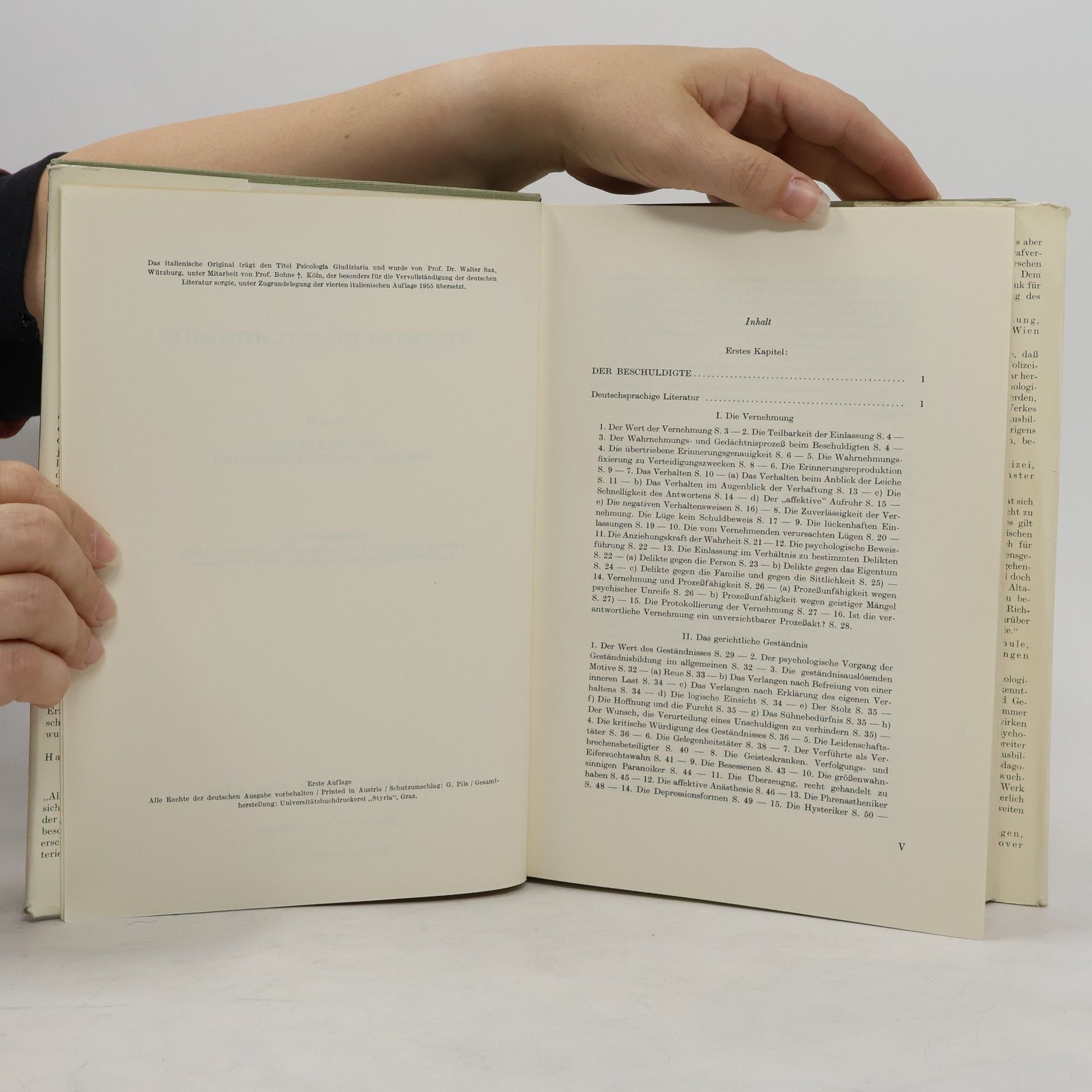 Enrico Altavilla Forensische psychologie