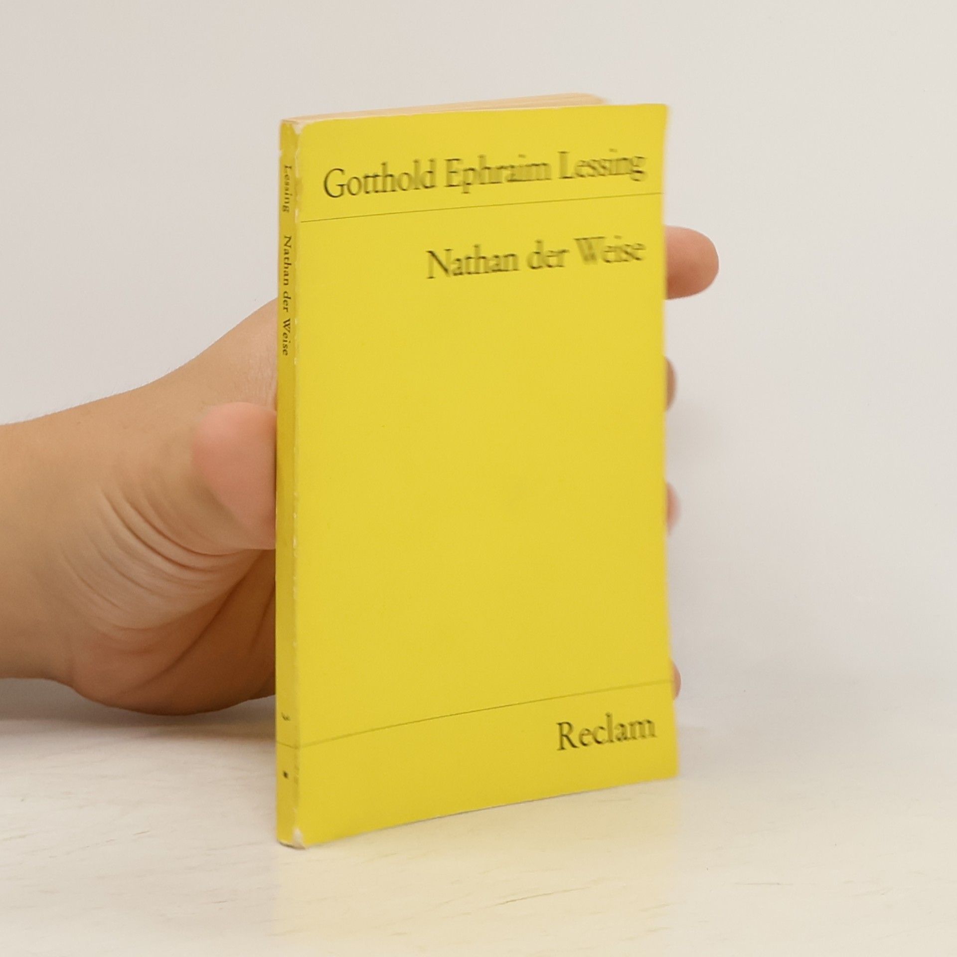 Gotthold Ephraim Lessing Nathan der Weise