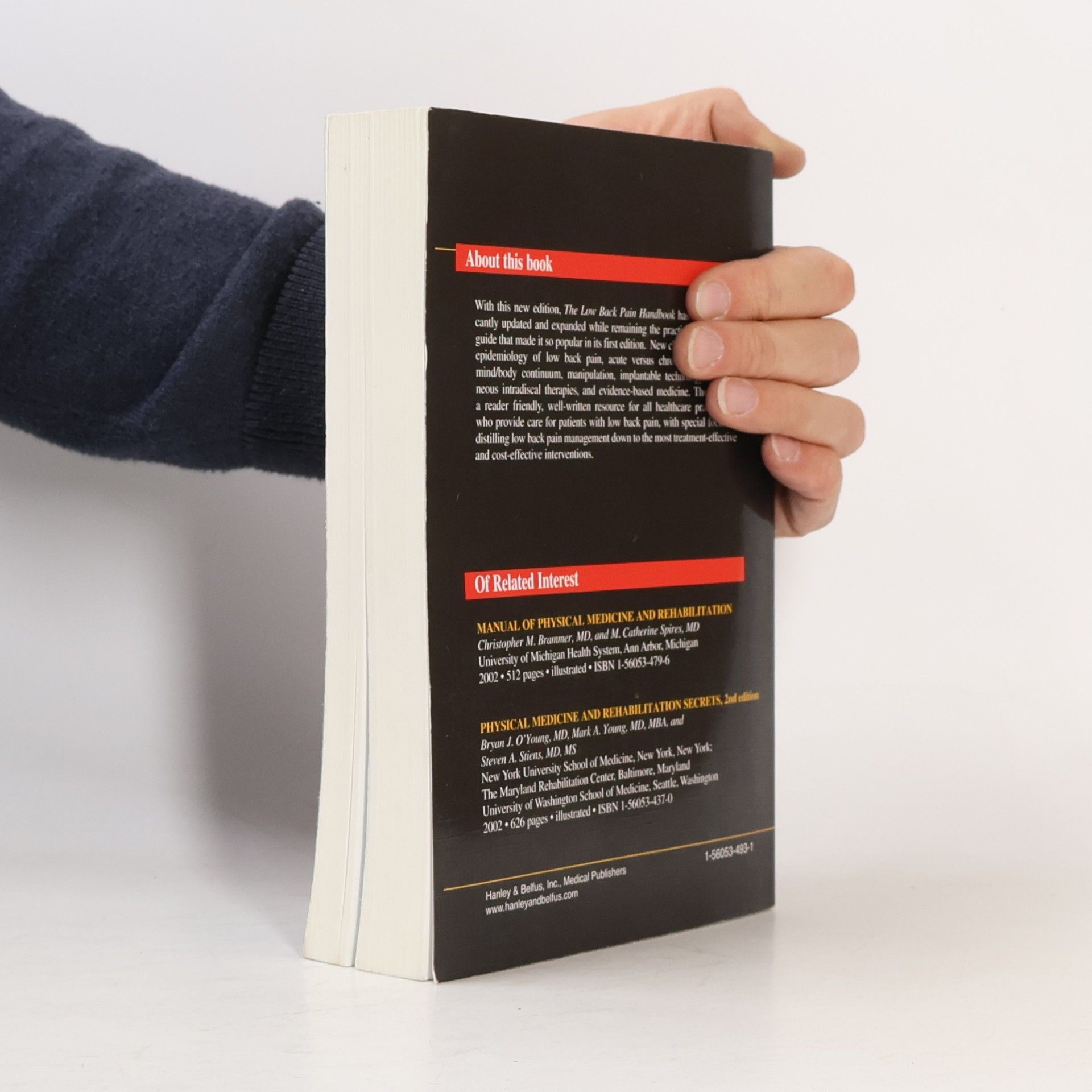 Andrew J. Cole Low Back Pain Handbook - Second Edition