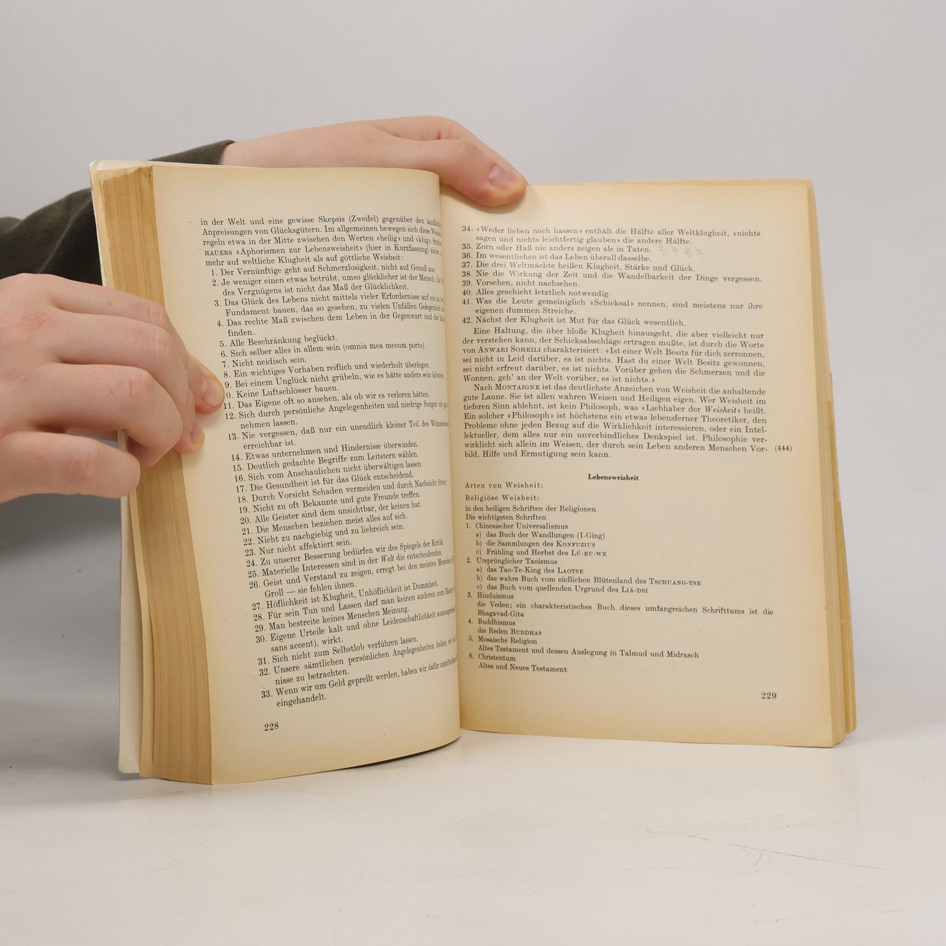 Alfred Wieser Philosophie
