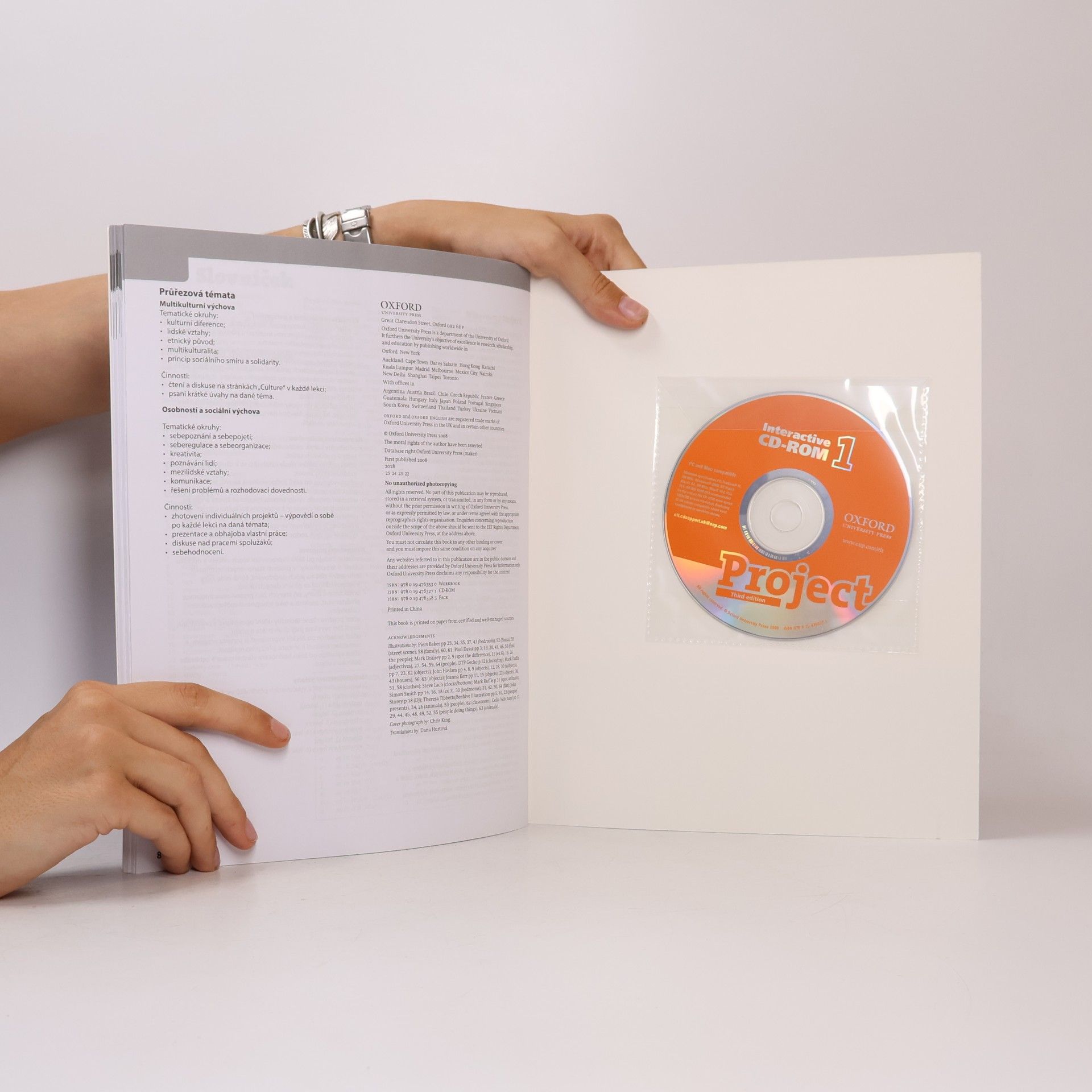 Tom Hutchinson Project 1. Pracovní sešit