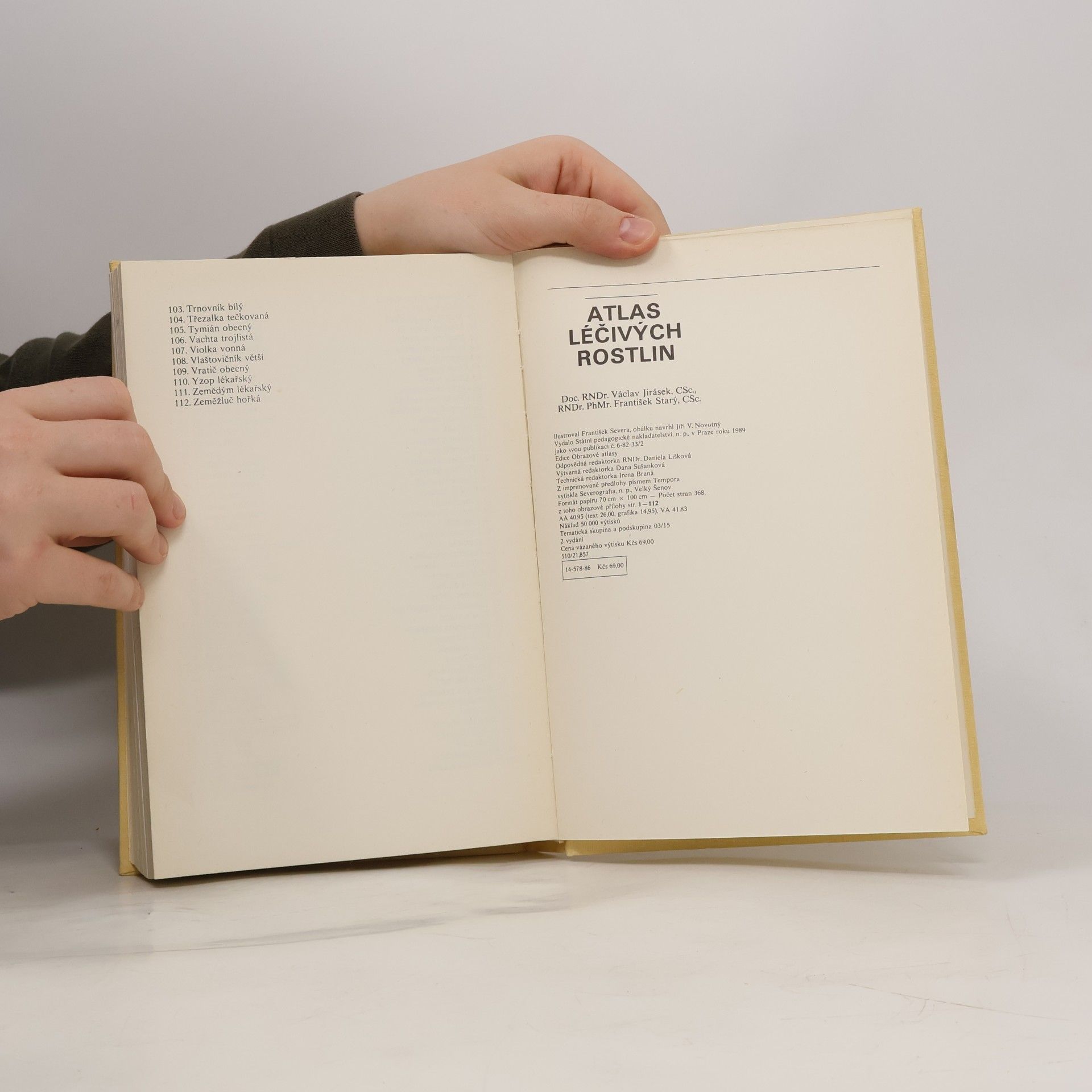 Václav Jirásek Atlas léčivých rostlin