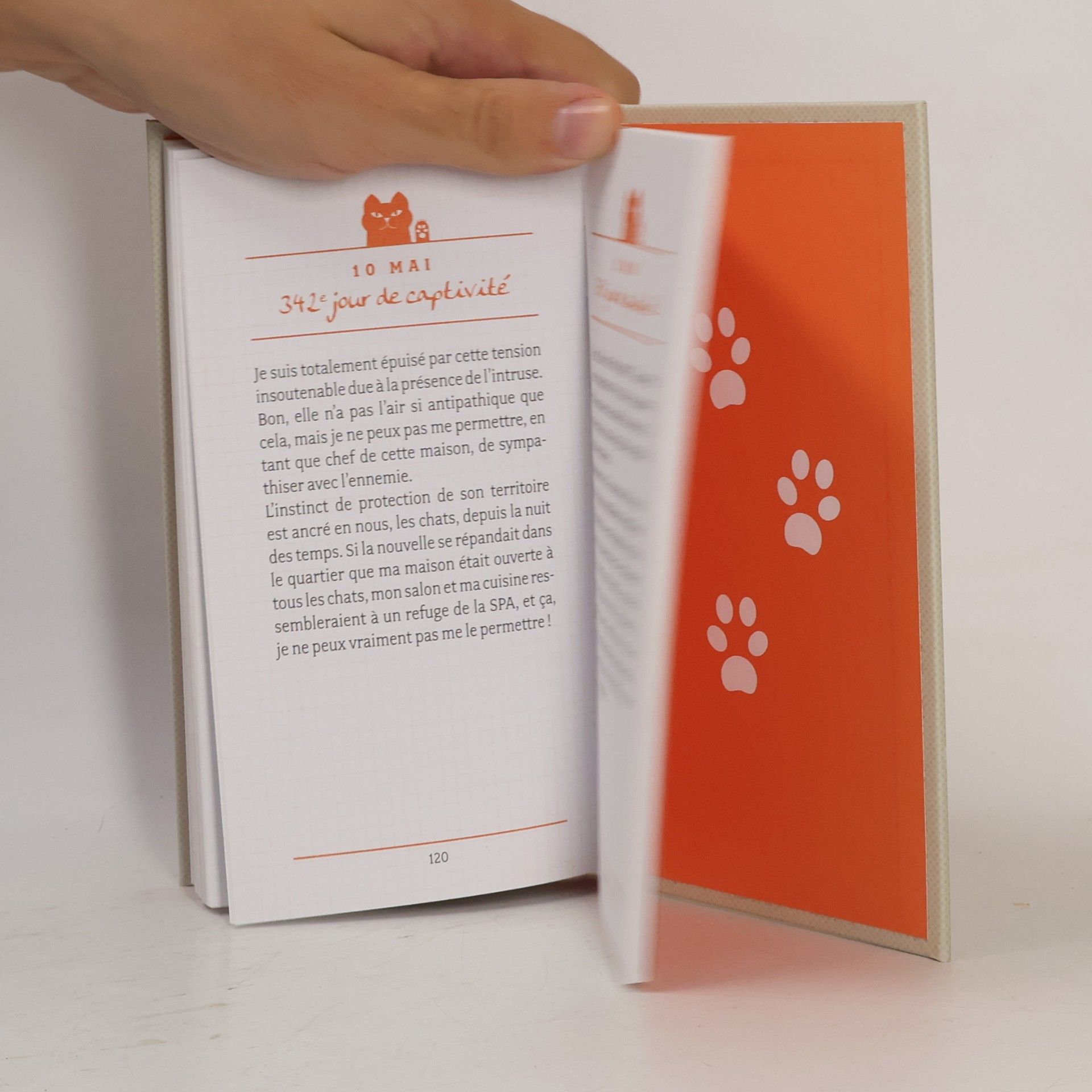 Frédéric Pouhier Journal intime d'un chat acariâtre