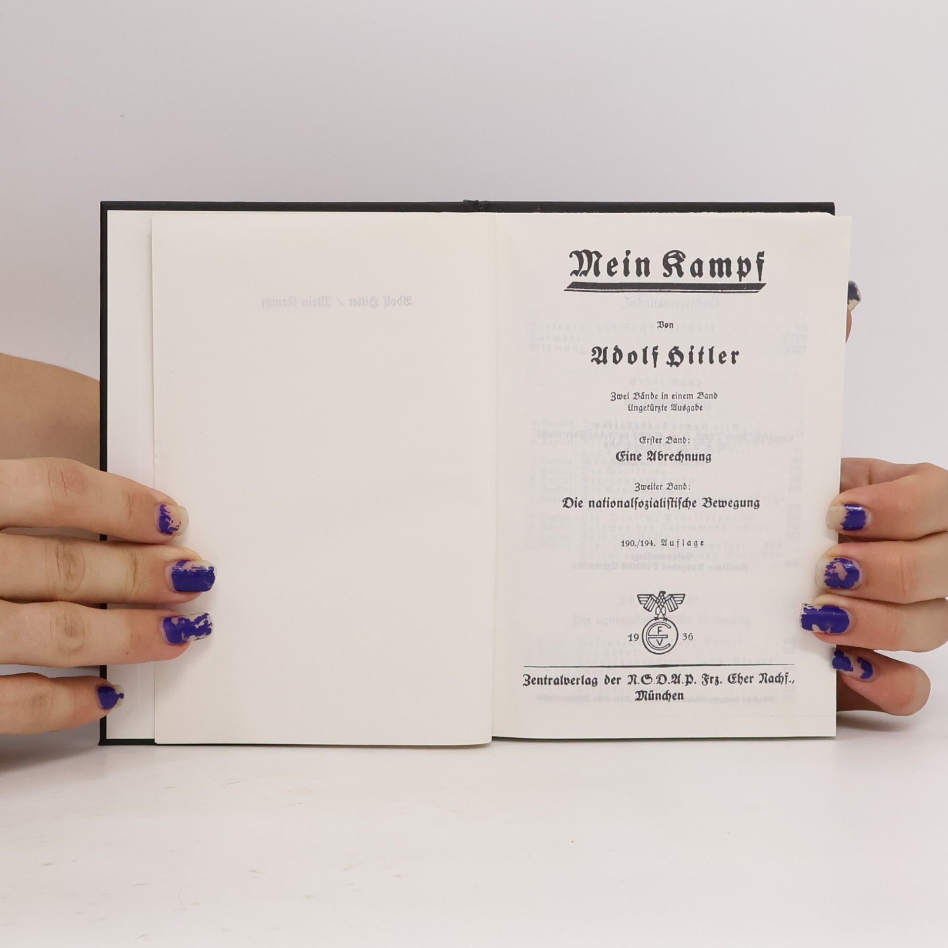 Adolf Hitler Mein Kampf
