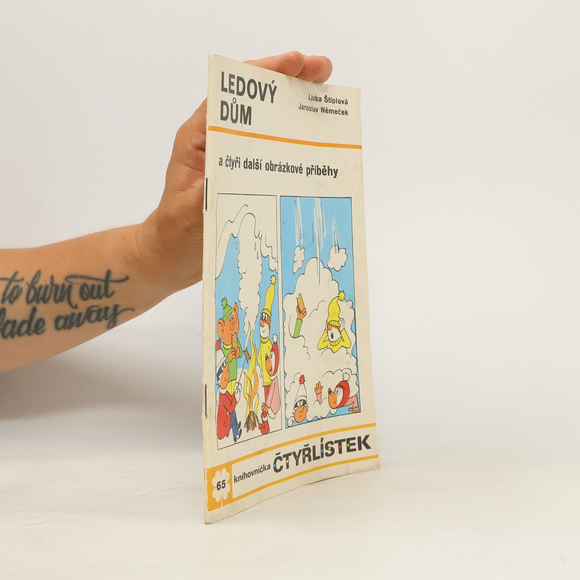Jaroslav Němeček Čtyřlístek 65. Ledový dům a čtyři další obrázkové příběhy