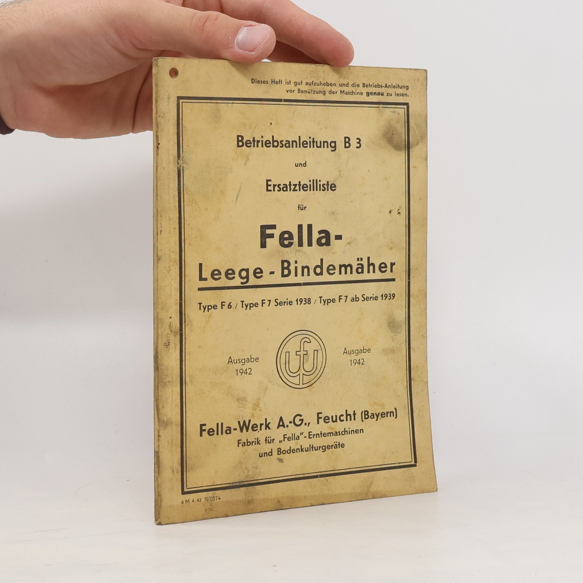 Fella-Leege-Bindemäher