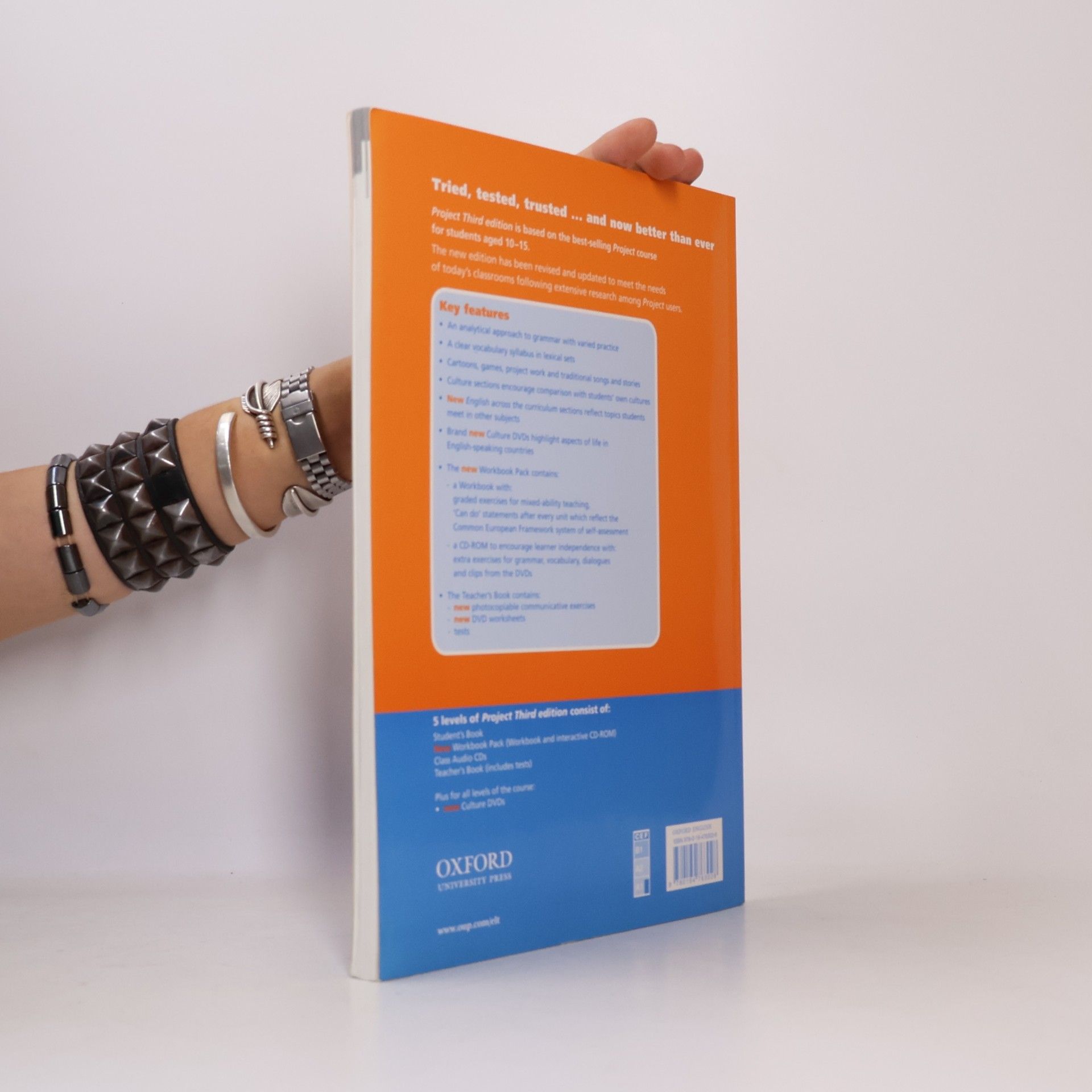 Tom Hutchinson Project 1. Teacher's book