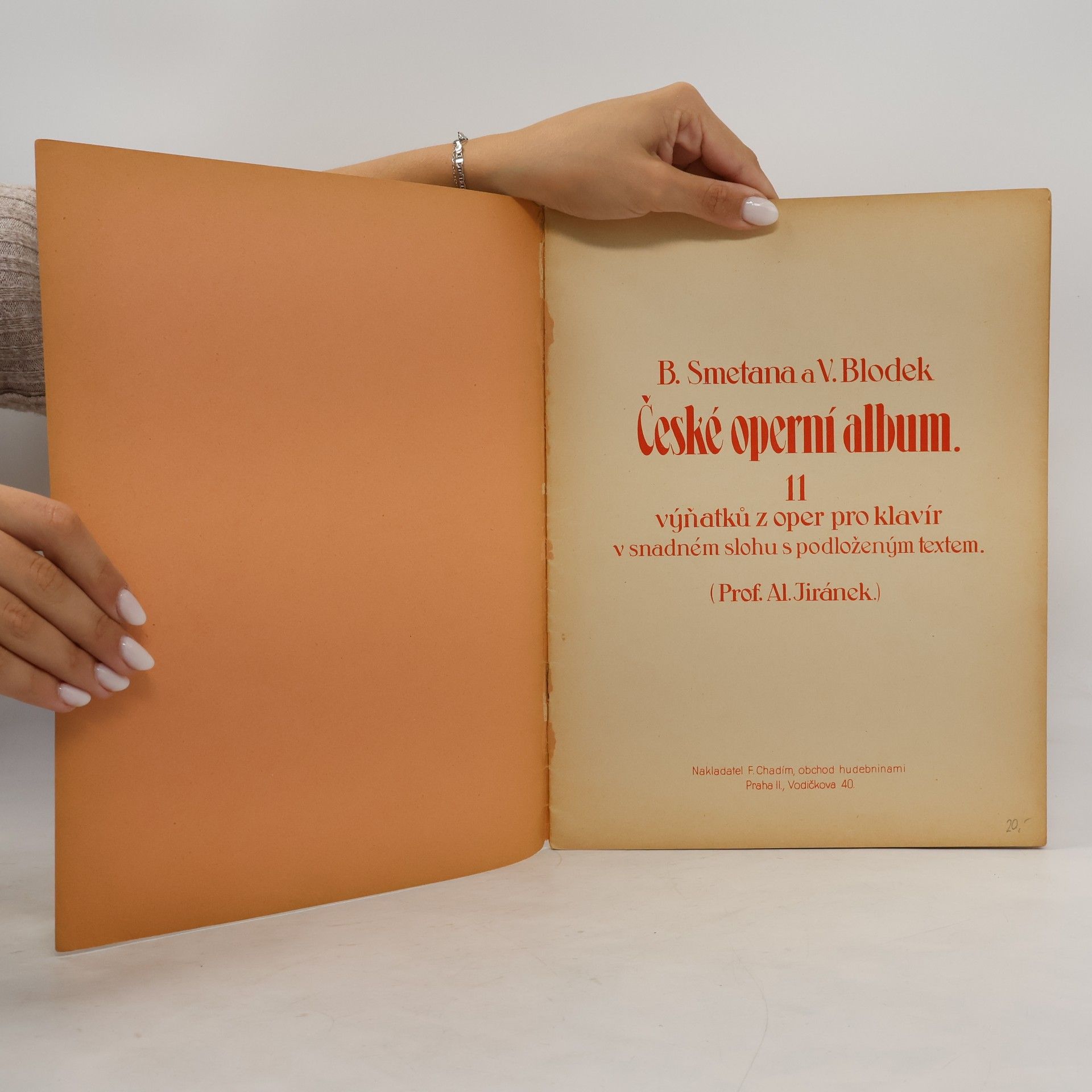 B. Smetana České operní album.