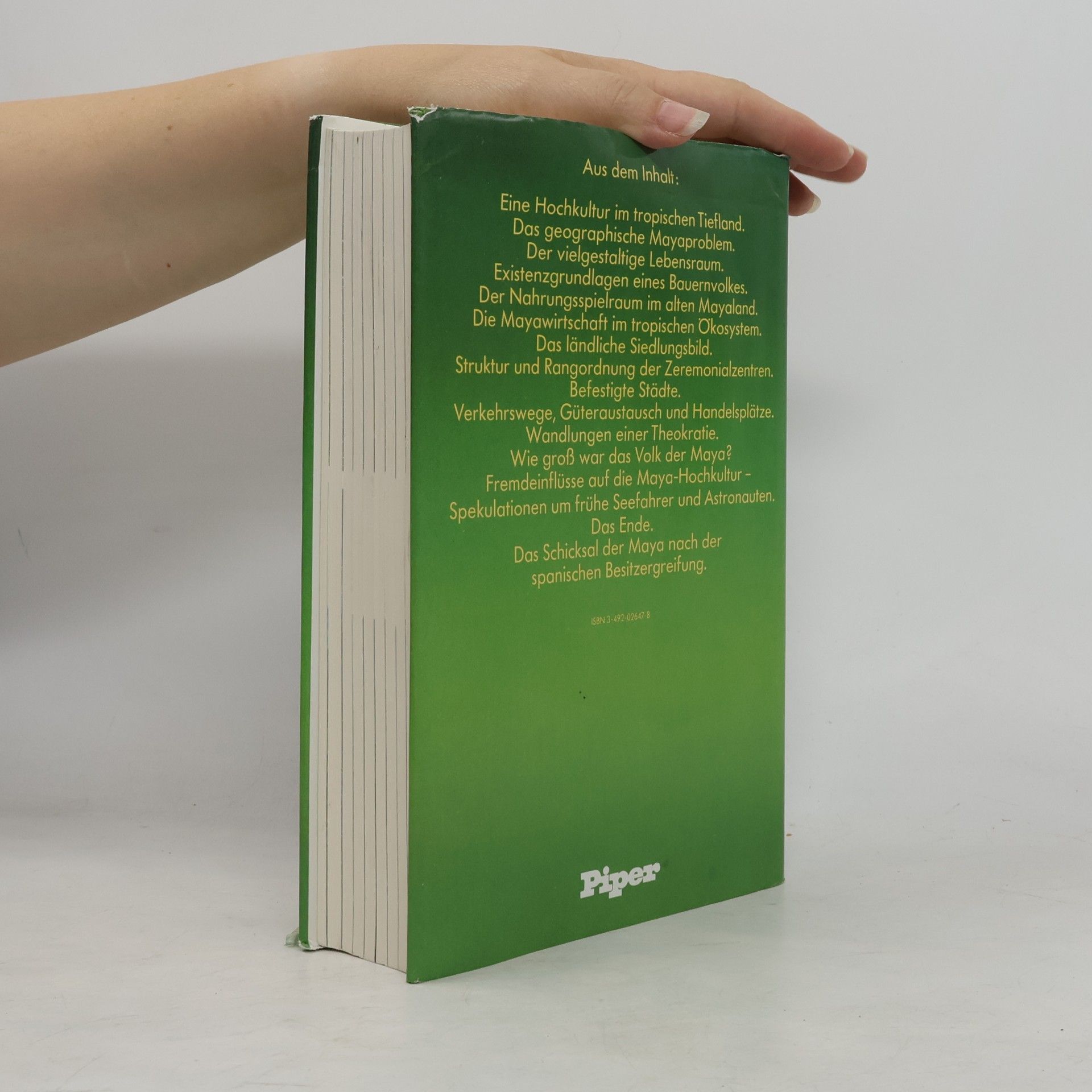 Herbert Wilhelmy Welt und Umwelt der Maya