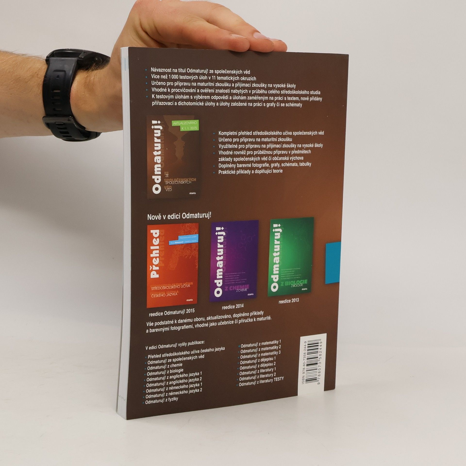 Various authors Odmaturuj! ze společenských věd. Testy