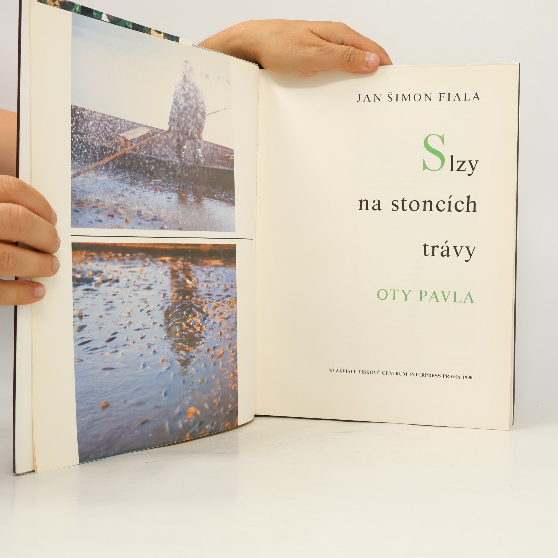 Jan Šimon Fiala Slzy na stoncích trávy Oty Pavla