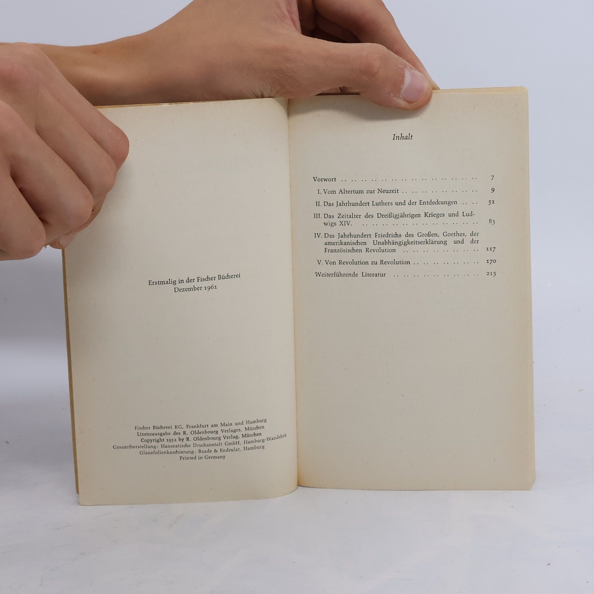 Wilhelm Treue Kulturgeschichte des Alltags