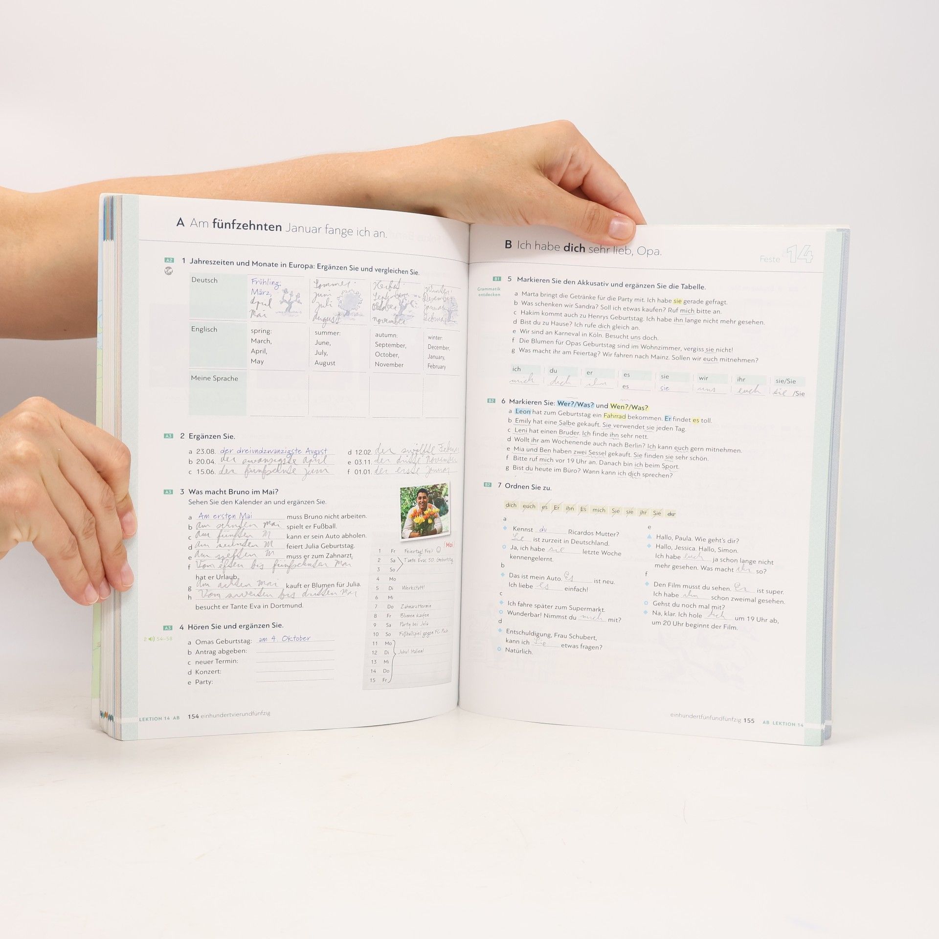 Daniela Niebisch Schritte international Neu 2. Kursbuch + Arbeitsbuch mit Audios online