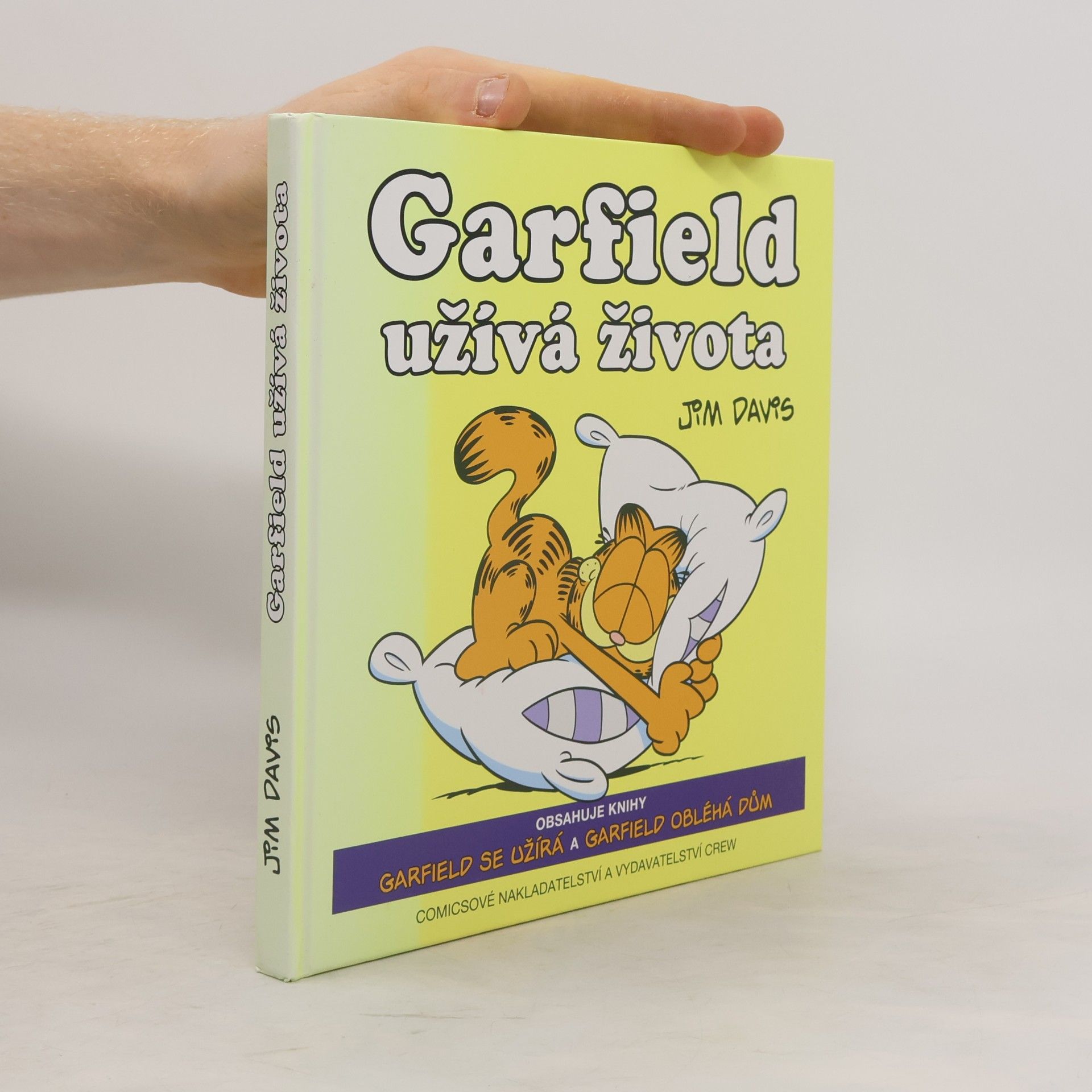 Jim Davis Garfield užívá života