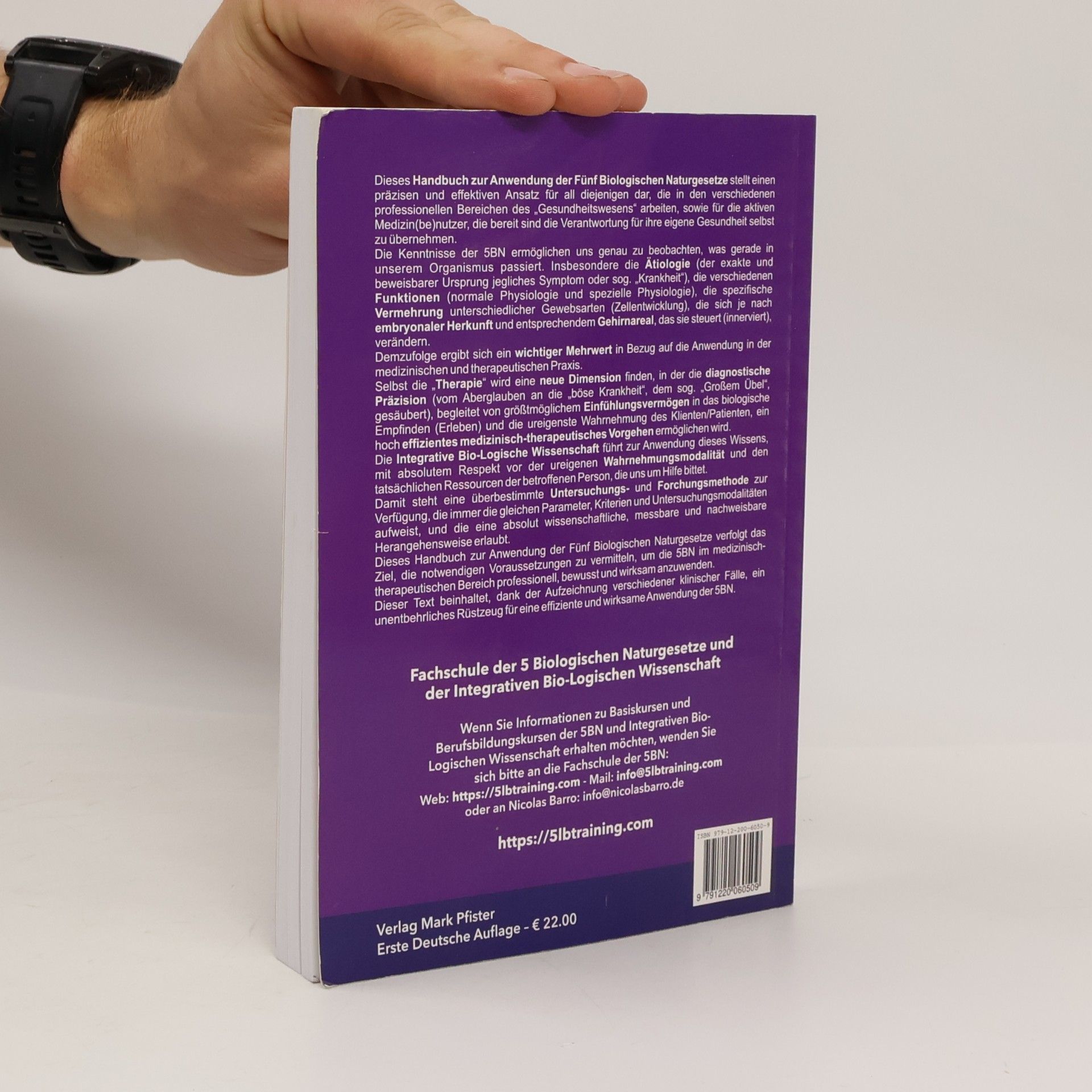 Ryke Geerd Hamer Anwendungshandbuch zu den fünf Biologischen Naturgesetzen