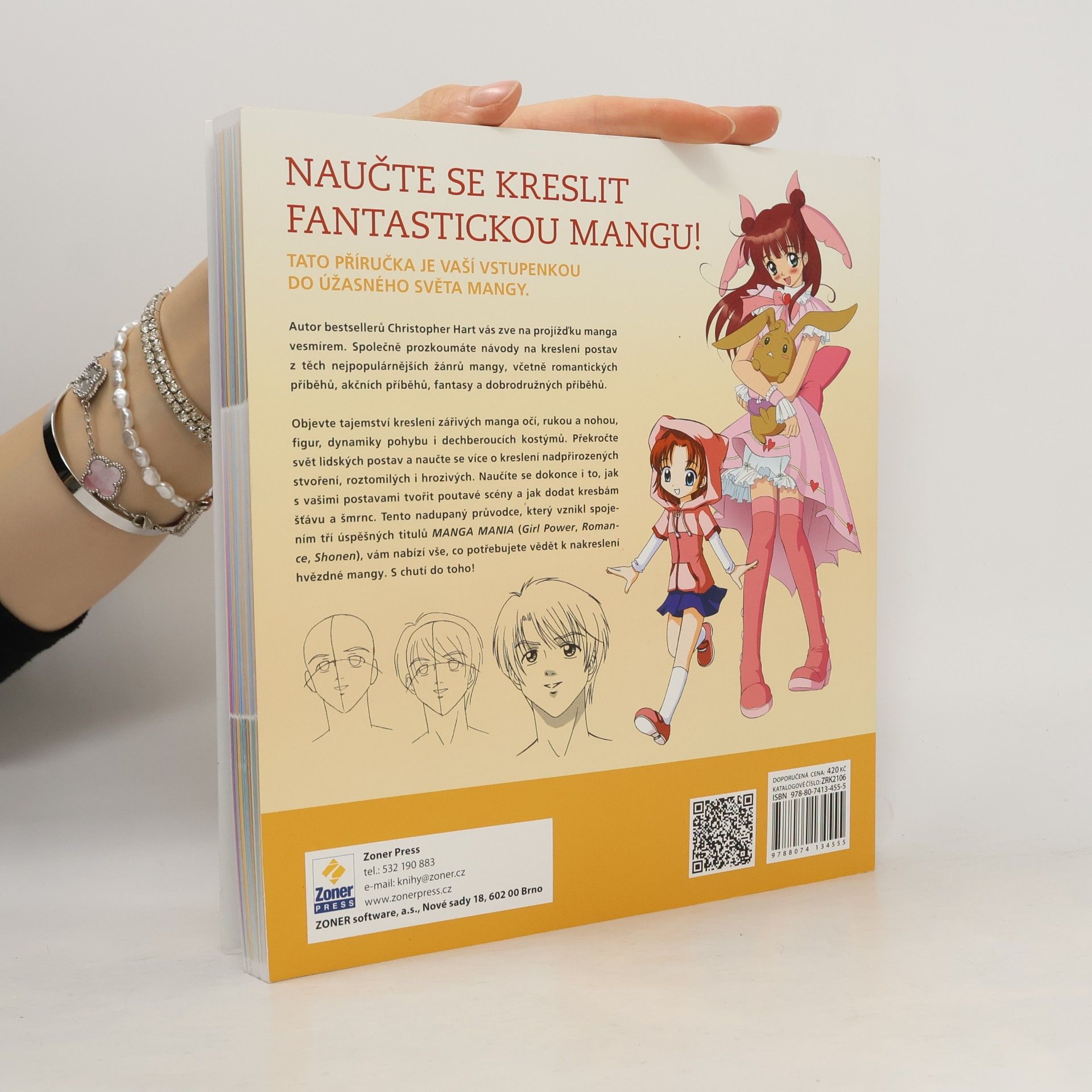 Christopher Hart Manga mánie. Velká kniha kreslení mangy