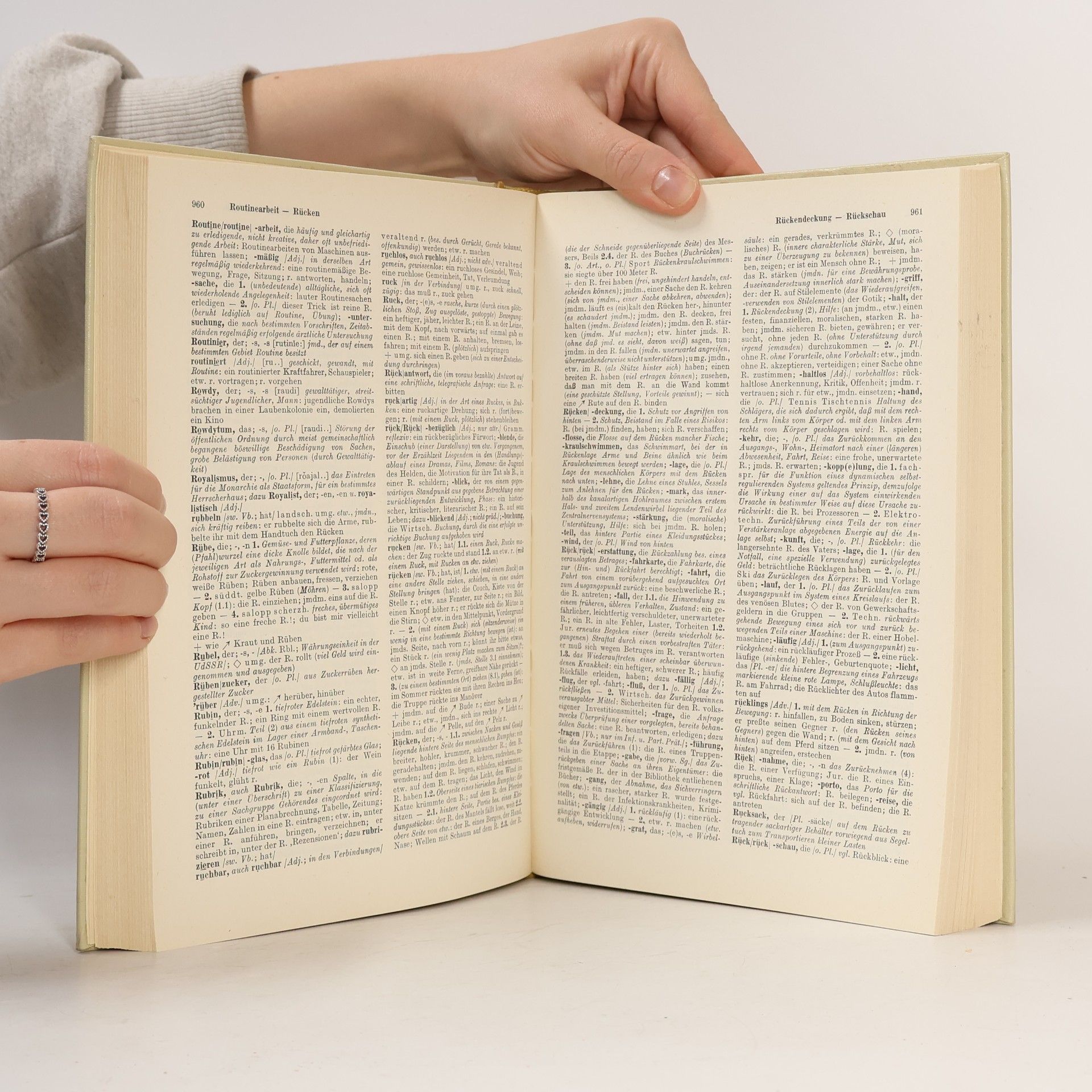 Günter Kempcke Handwörterbuch der deutschen Gegenwartssprache in zwei Bänden. L-Z