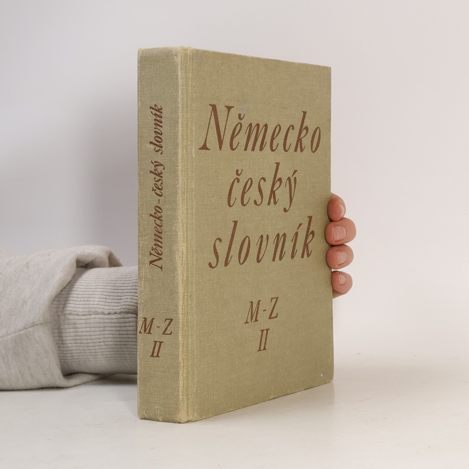 Hugo Siebenschein Německo-český slovník II. M-Z
