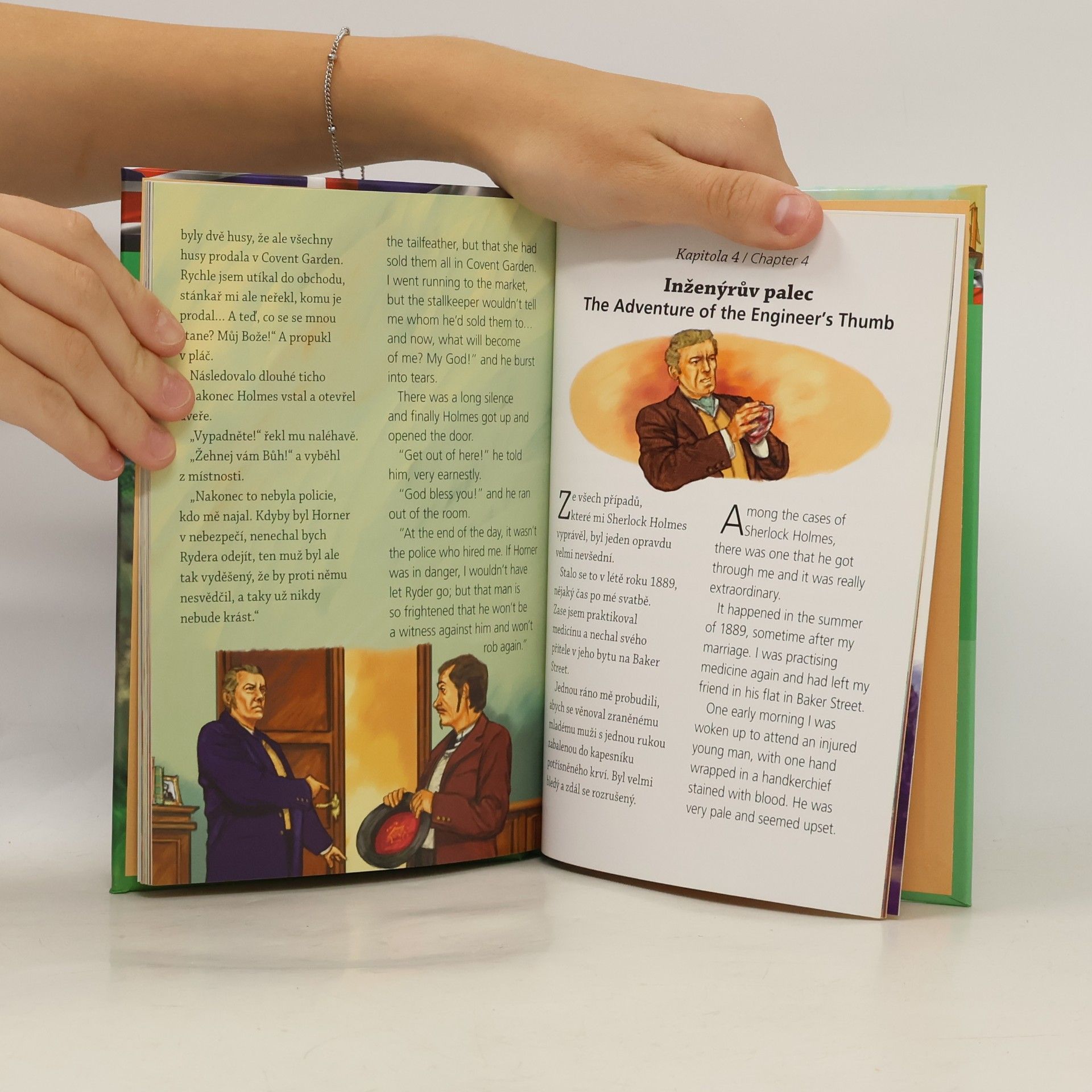 Various authors Dobrodružství Sherlocka Holmese. The Adventures of Sherlock Holmes