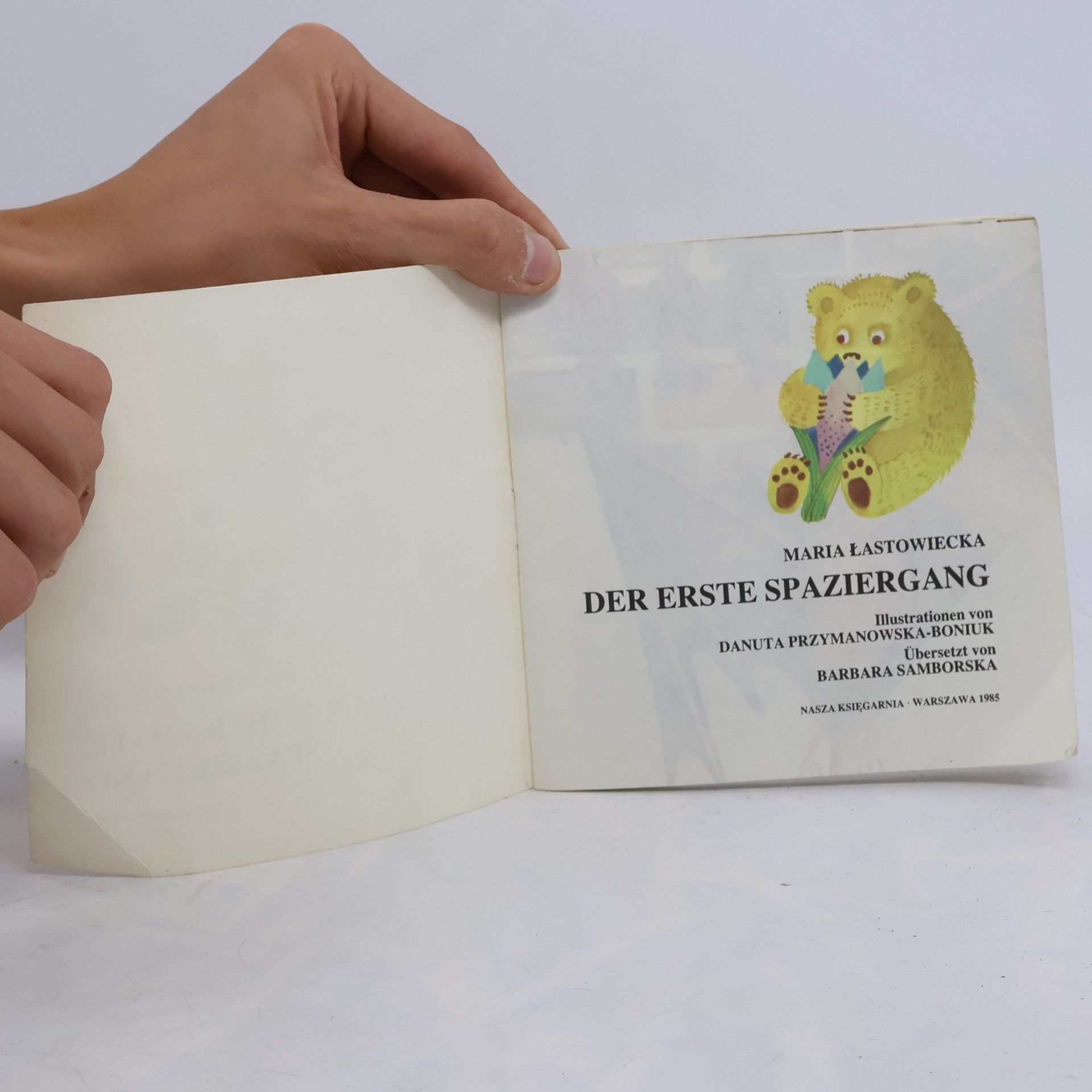 Maria Łastowiecka Der Erste Spaziergang