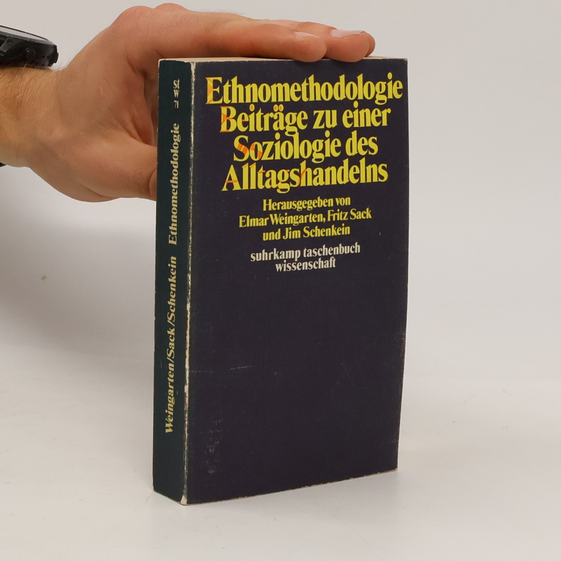 Elmar Weingarten Ethnomethodologie