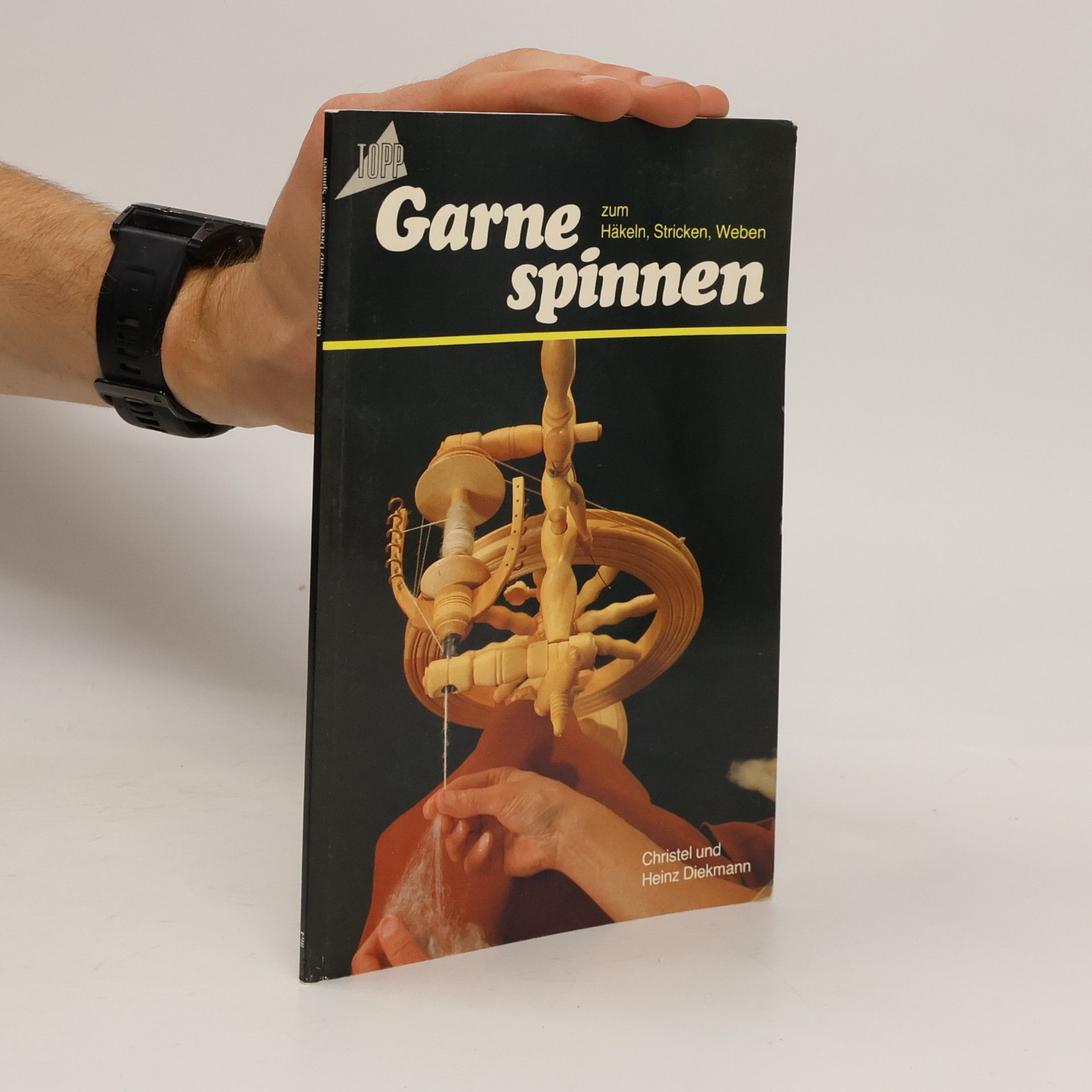 Garne spinnen zum Häkeln, Stricken, Weben