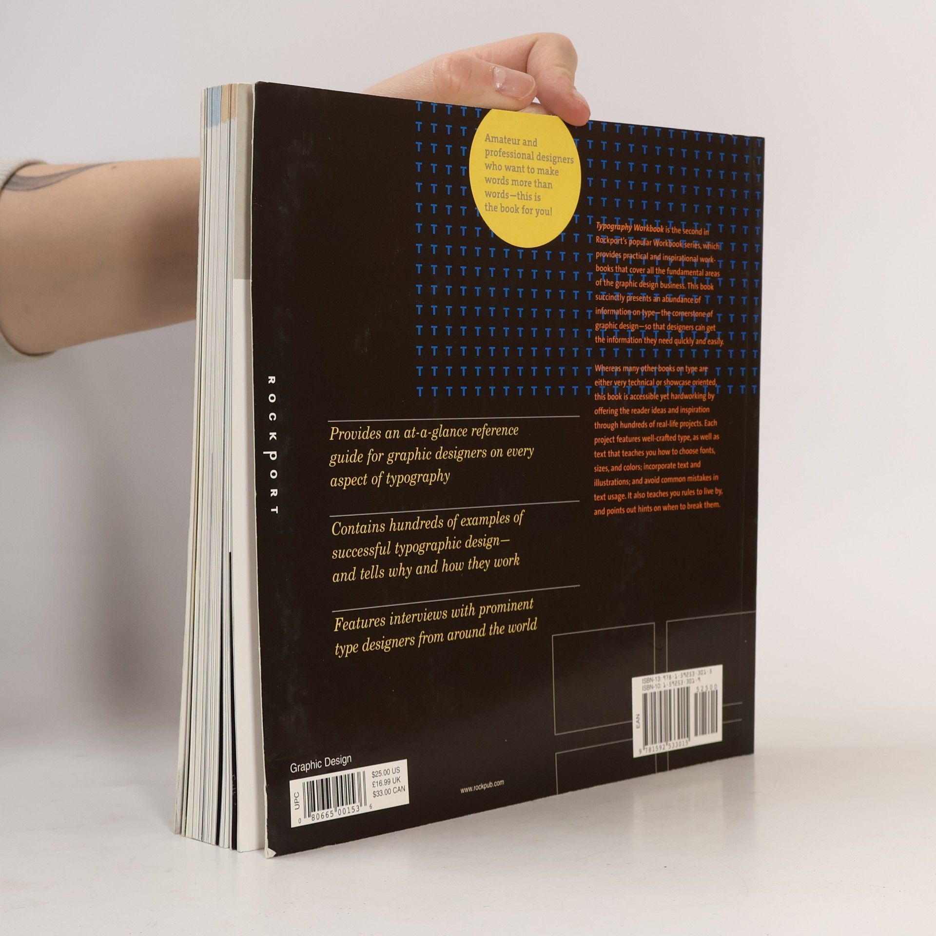 Timothy Samara Typography workbook : a real-world guide to using type in graphic design