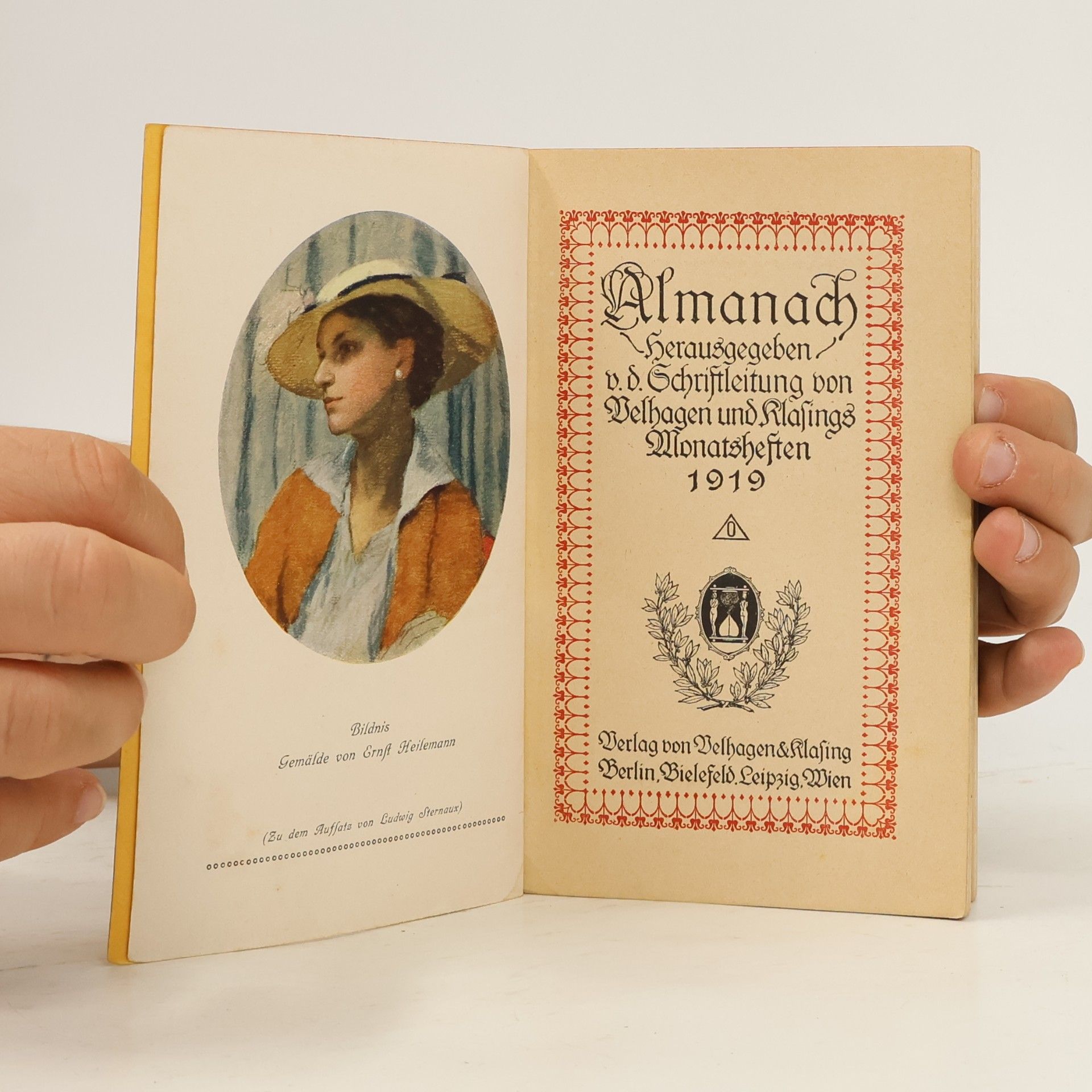 Ernst Heilemann Velhagen und Klasings Almanach