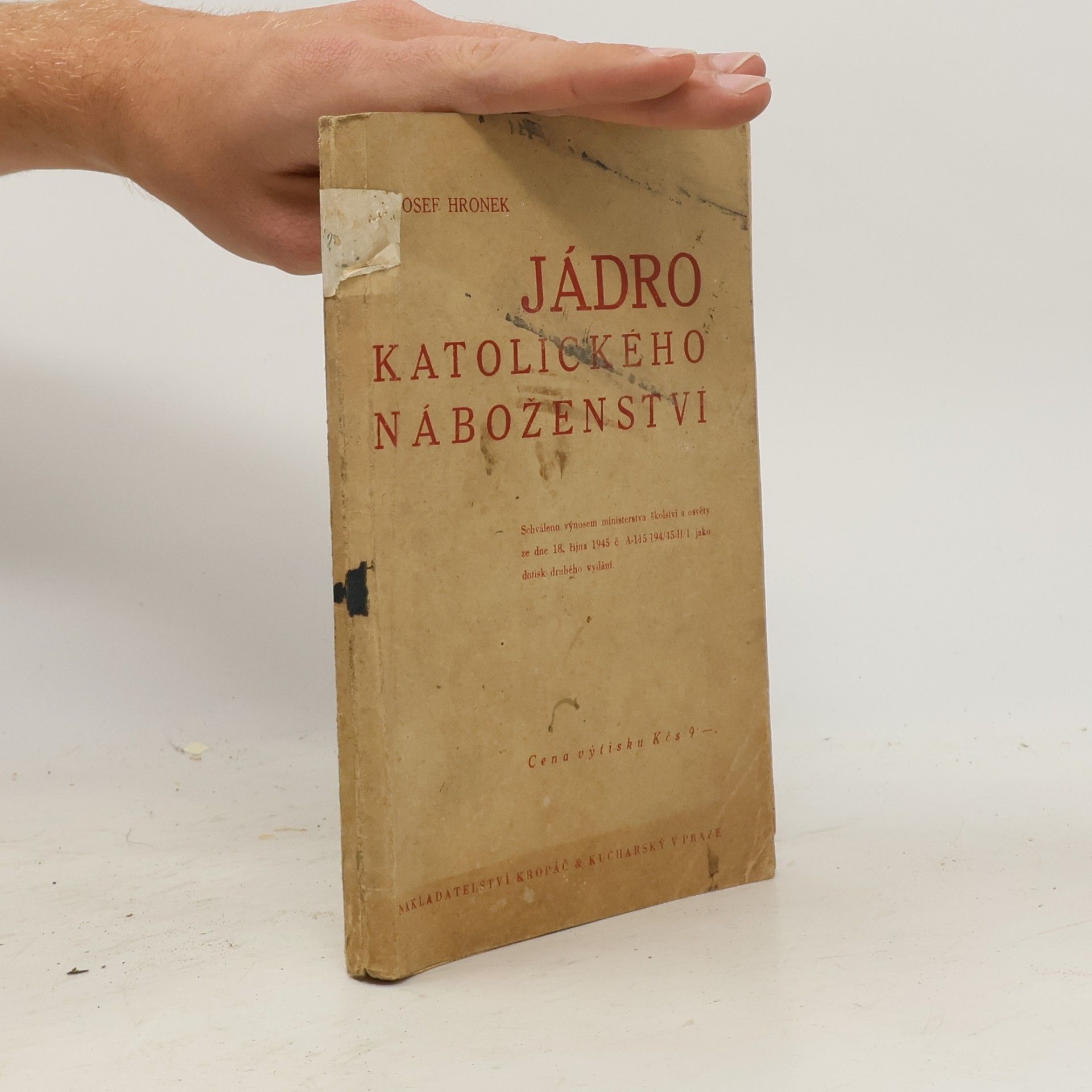 Josef Hronek Jádro katolického náboženství