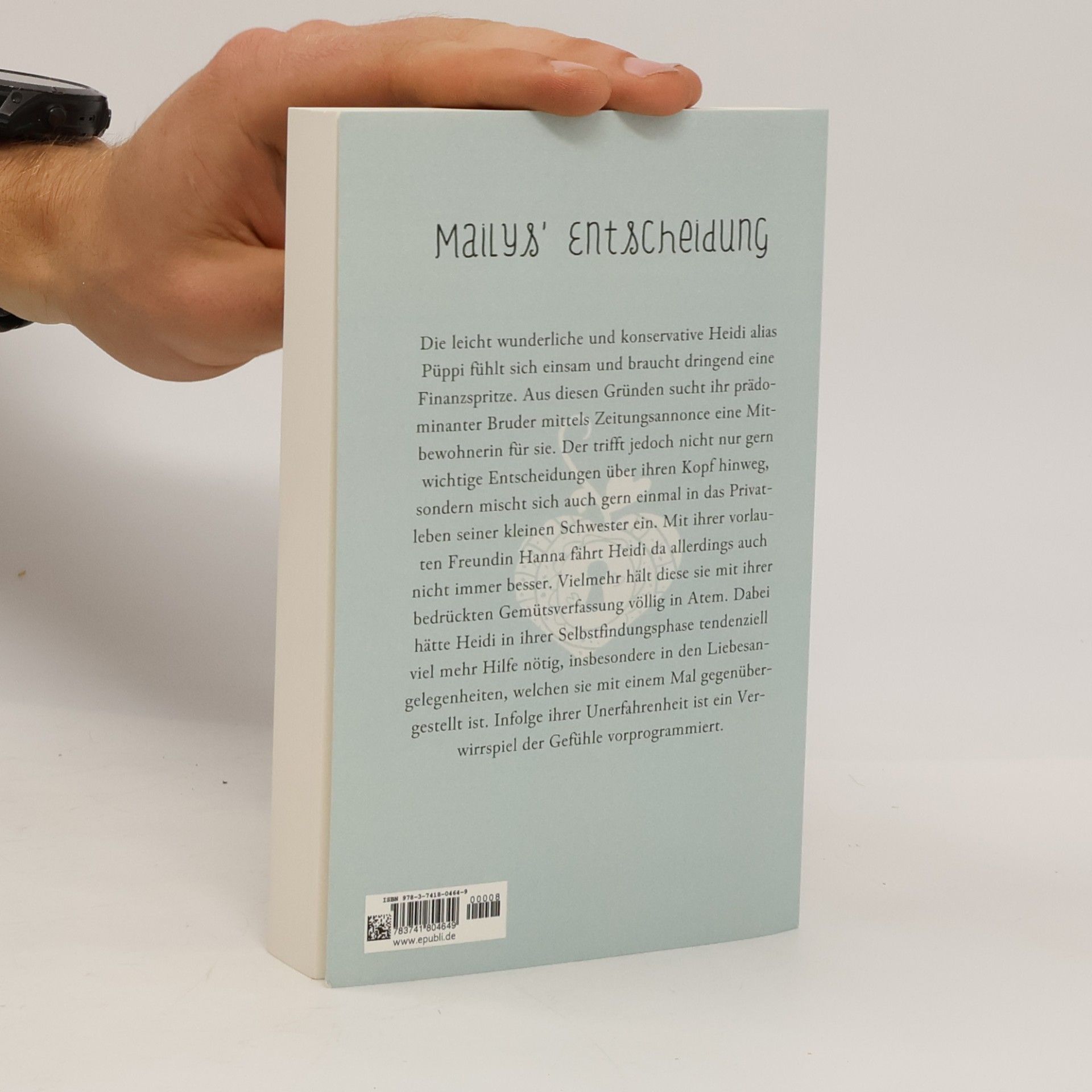 Volckx, Katie Mailys' Entscheidung
