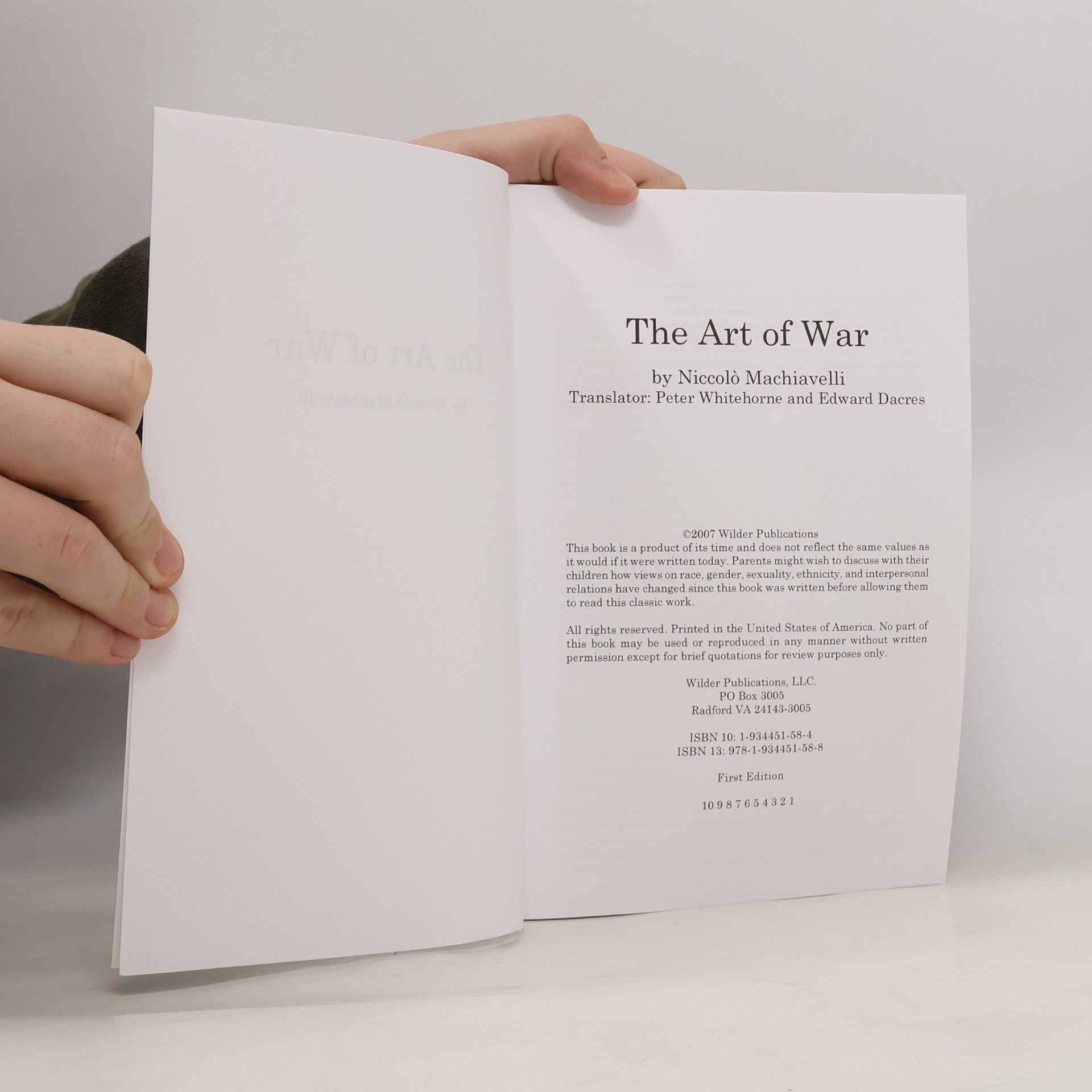Niccolò Machiavelli The Art of War