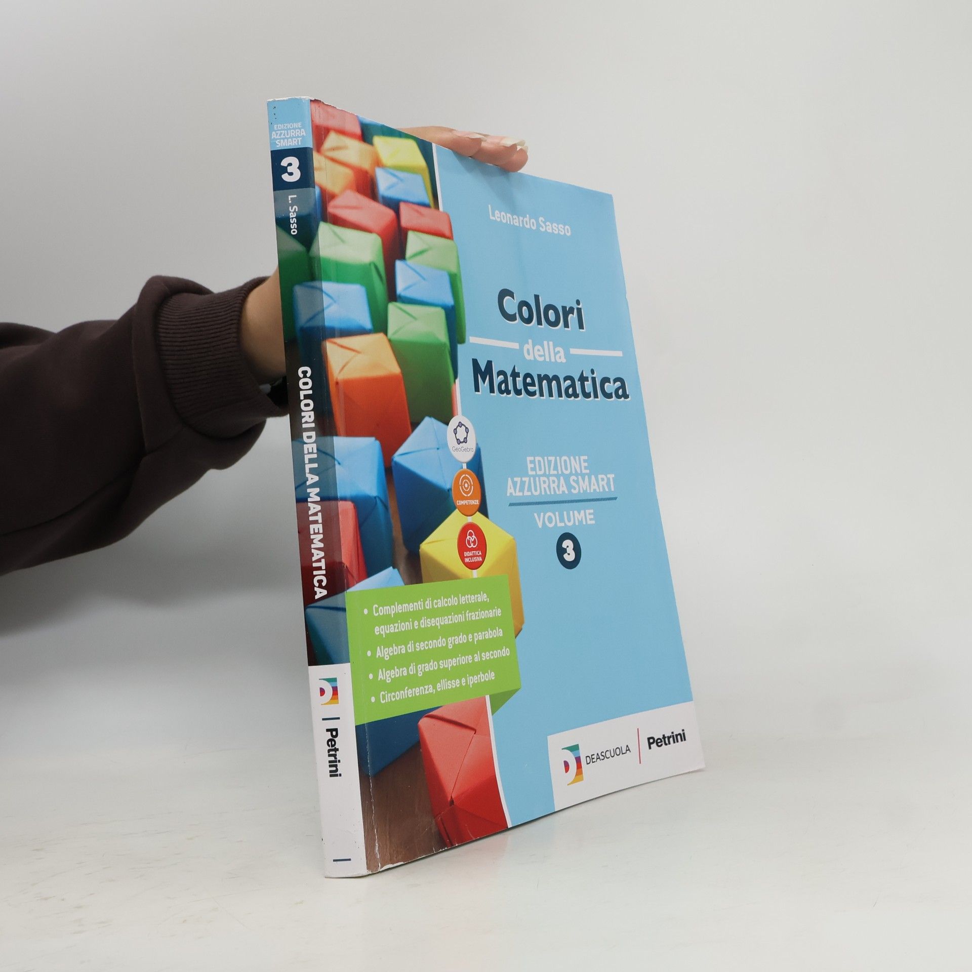 Leonardo Sasso Edizione Azzurra Smart - 3: Colori della matematica