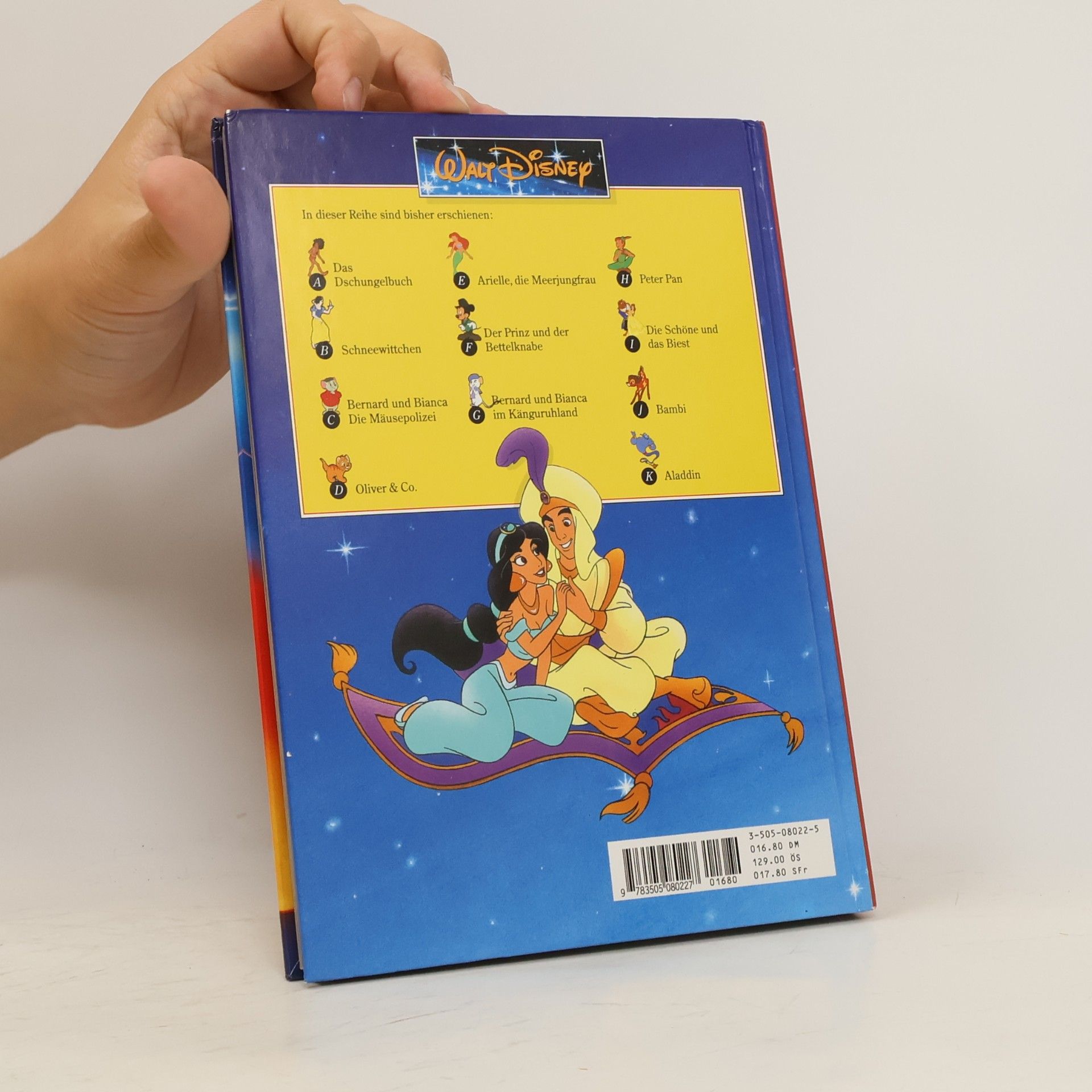 Walt Disney Disneys Aladdin