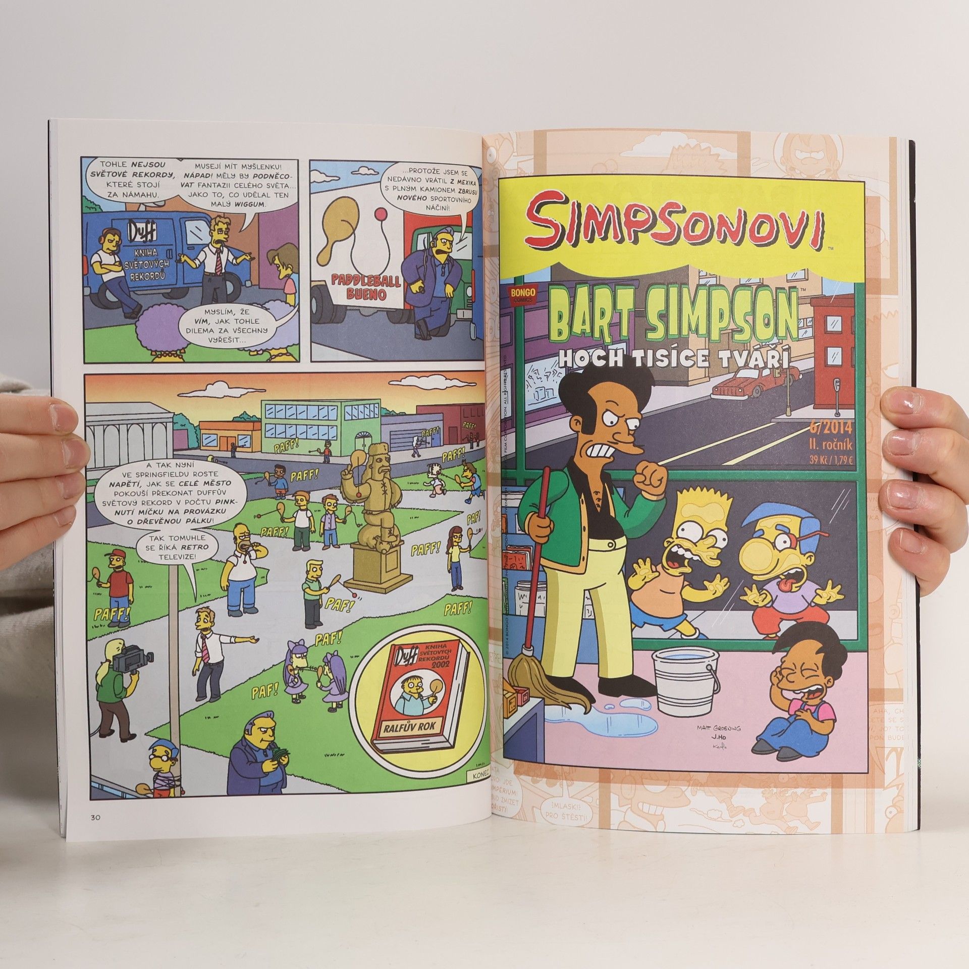 Matt Groening Velká darebácká kniha Barta Simpsona