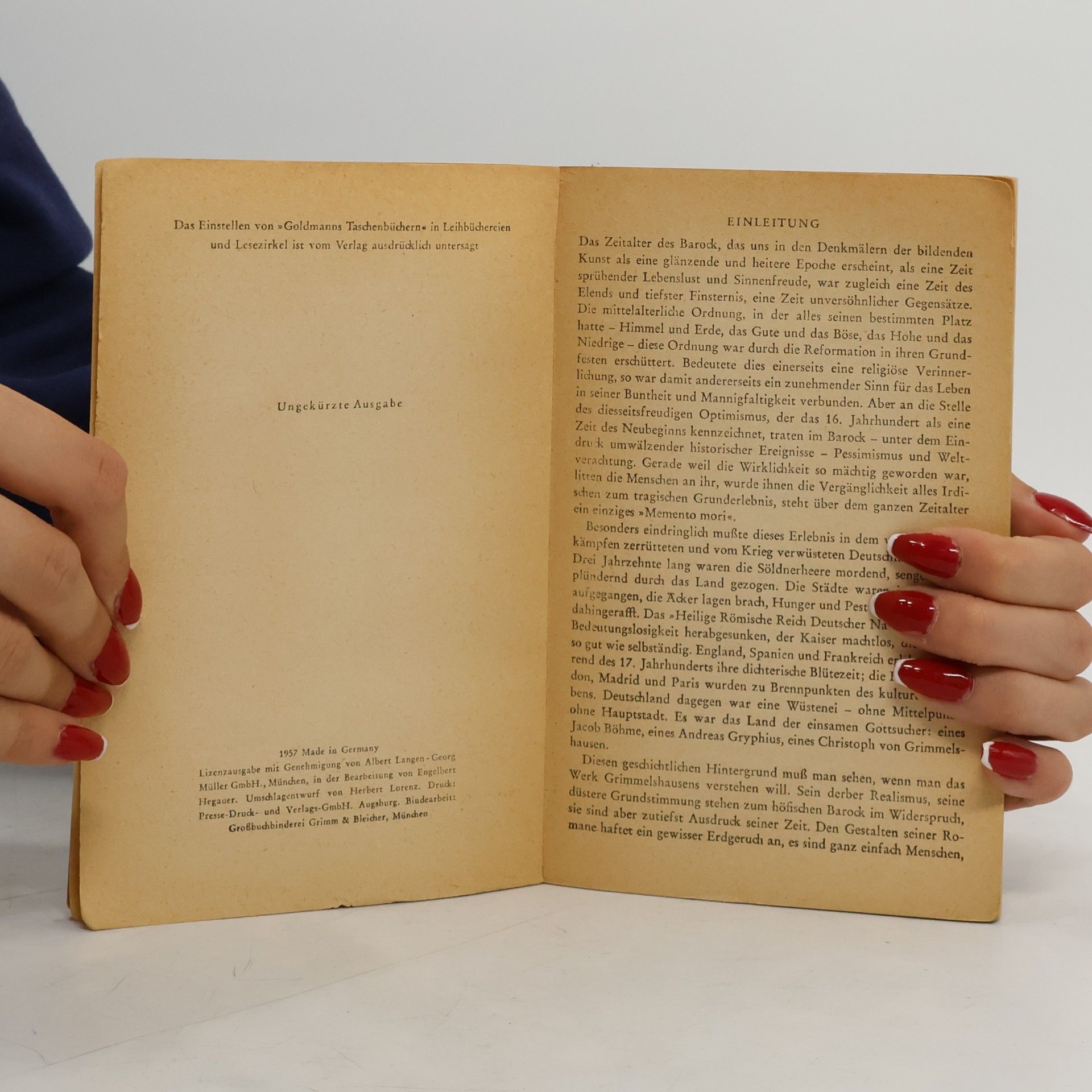 Engelbert Hegauer Abenteuerlicher SIMPLICIUS SIMPLICISSIMUS