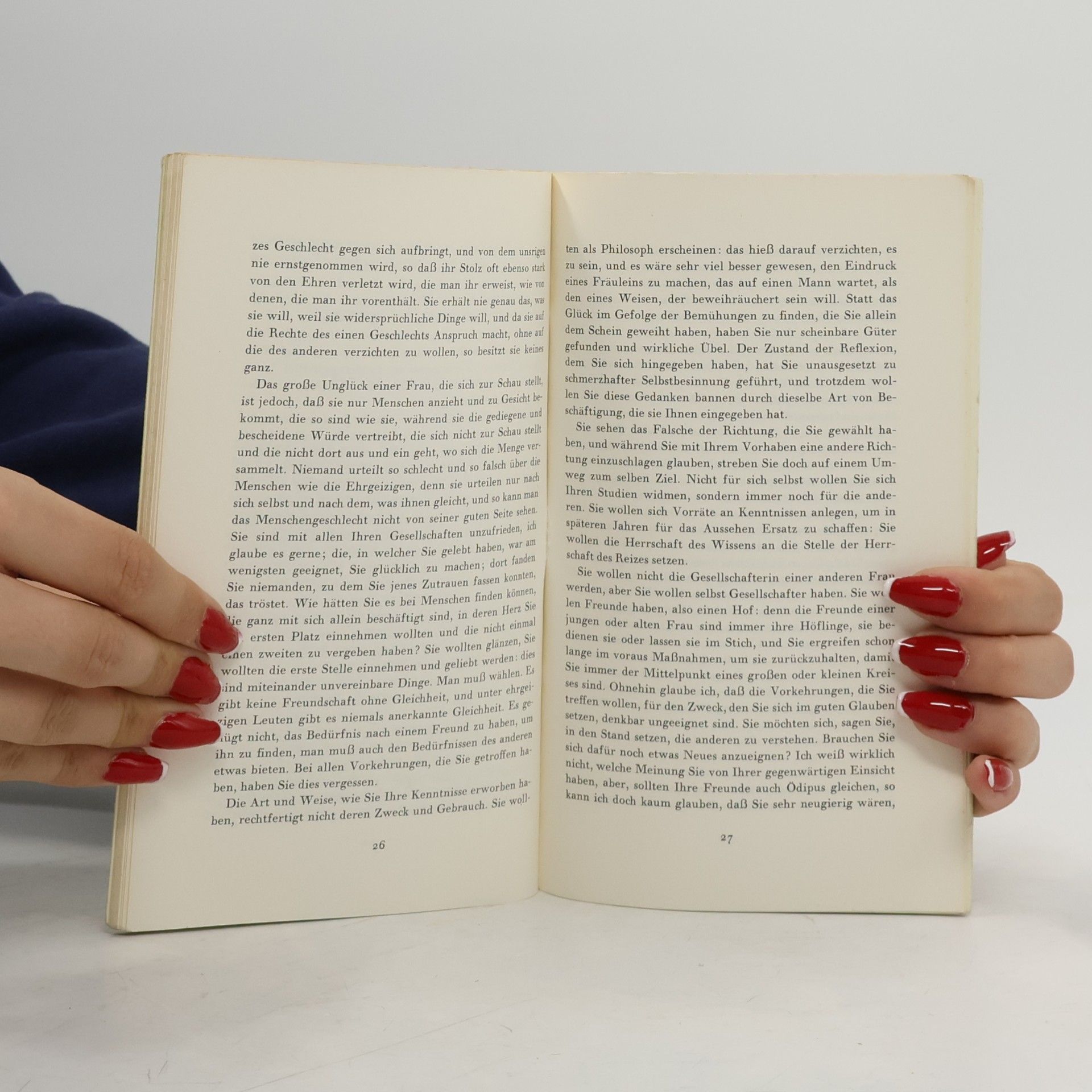 Jean Jacques Rousseau Mein Herz verlangt nach einer vollkommenen Öffnung