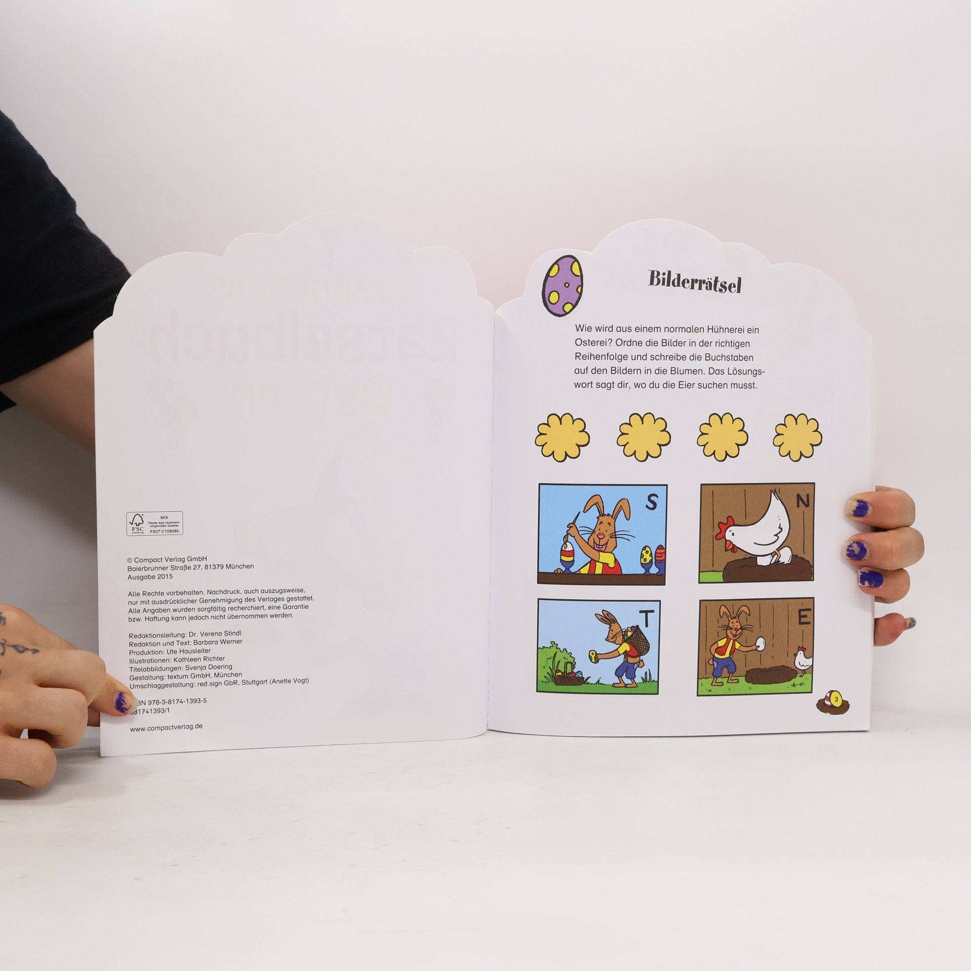 Autorenkollektiv Spannendes Rätselbuch Ostern