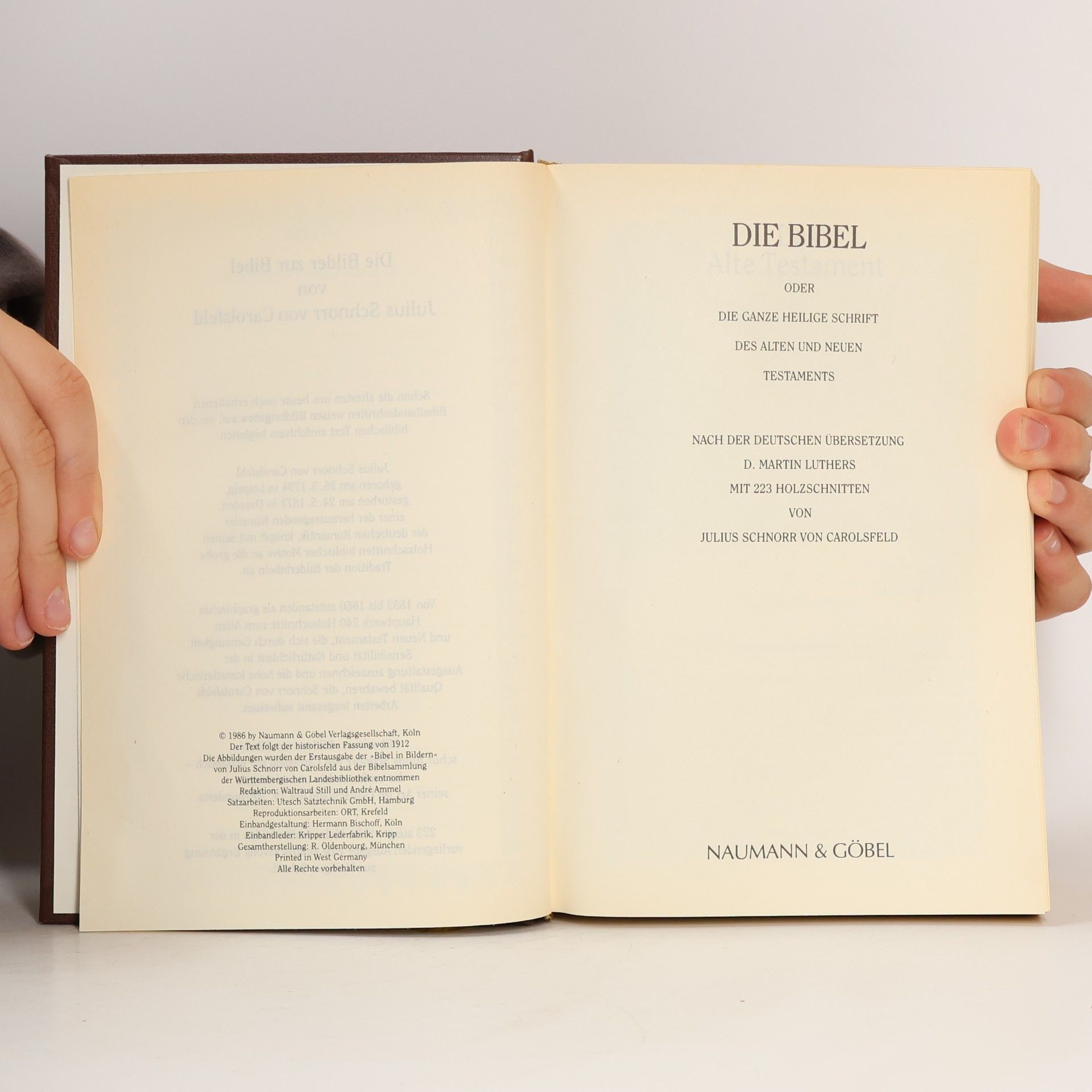 D. Martin Luthers Die Bibel