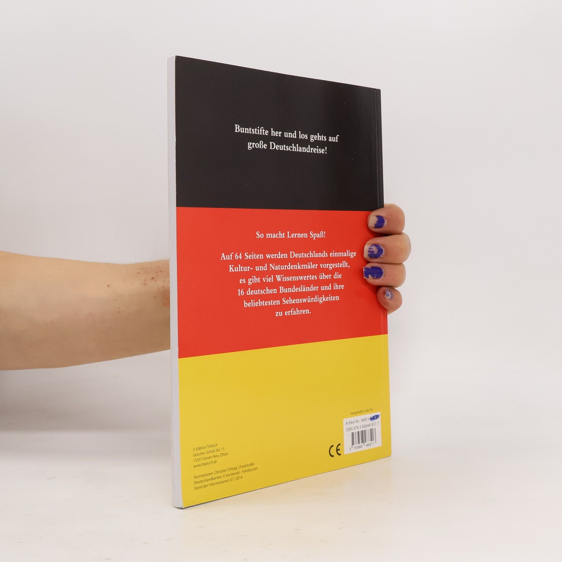 Das große Deutschlandmalbuch