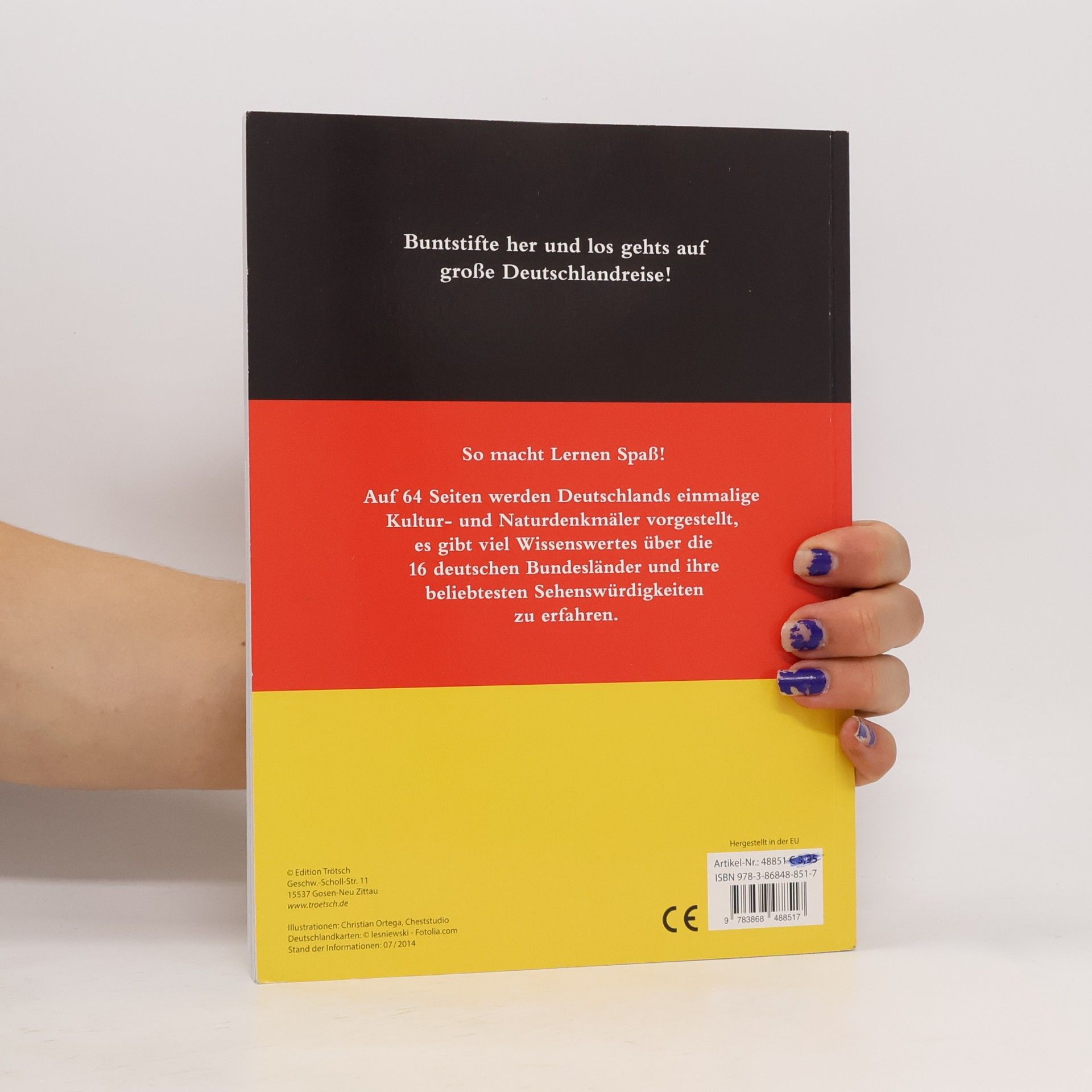 Das große Deutschlandmalbuch