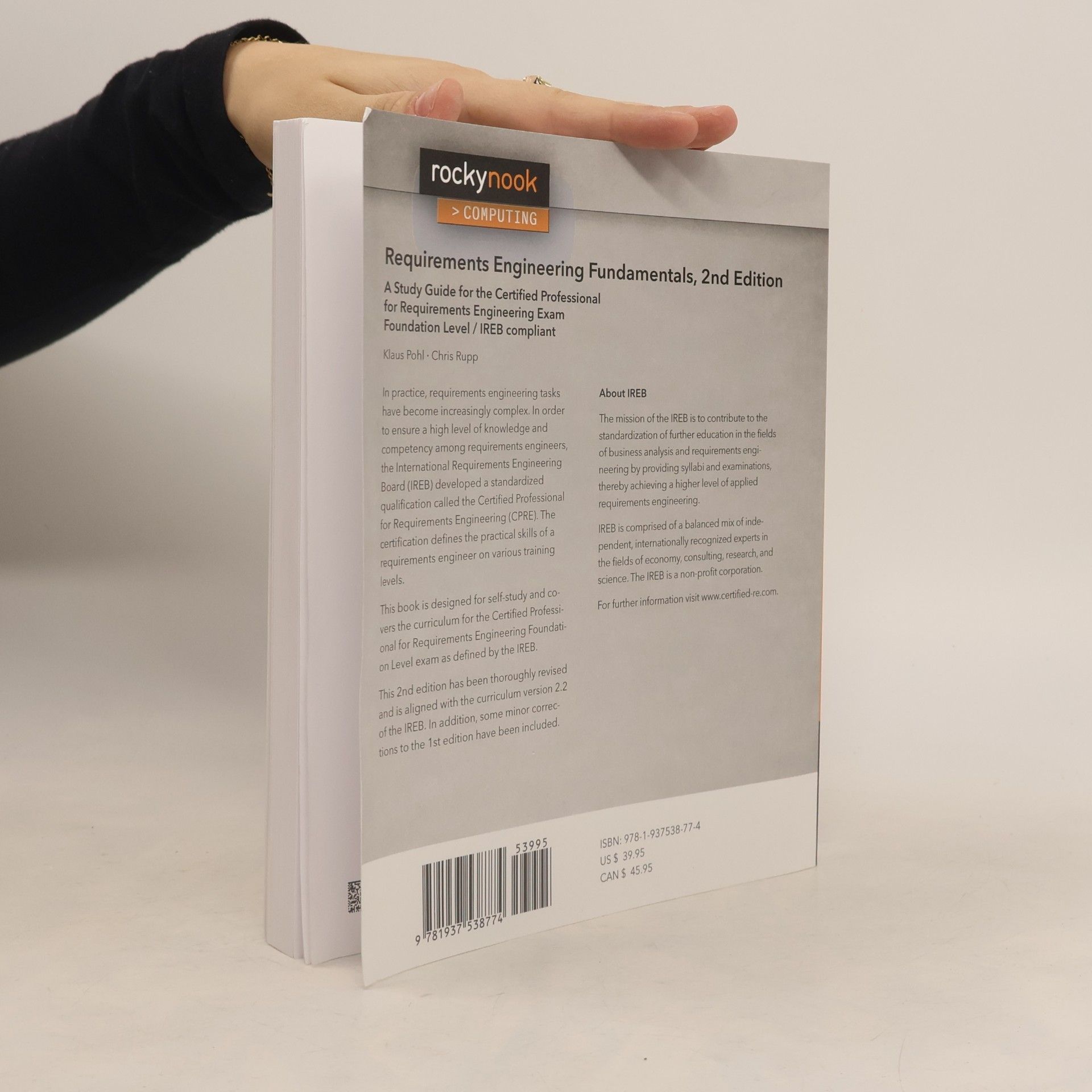 Klaus Pohl Requirements engineering fundamentals