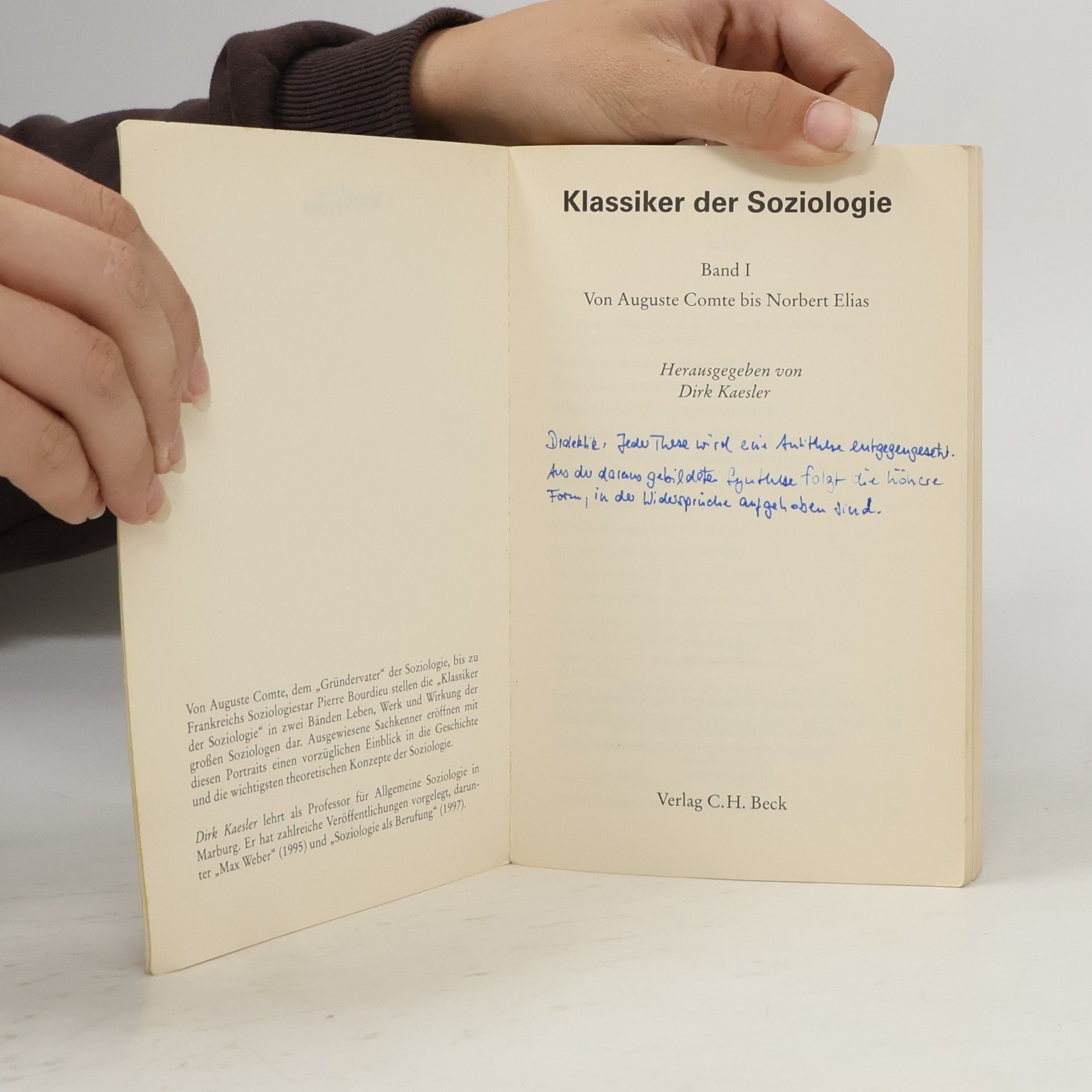 Klassiker der Soziologie