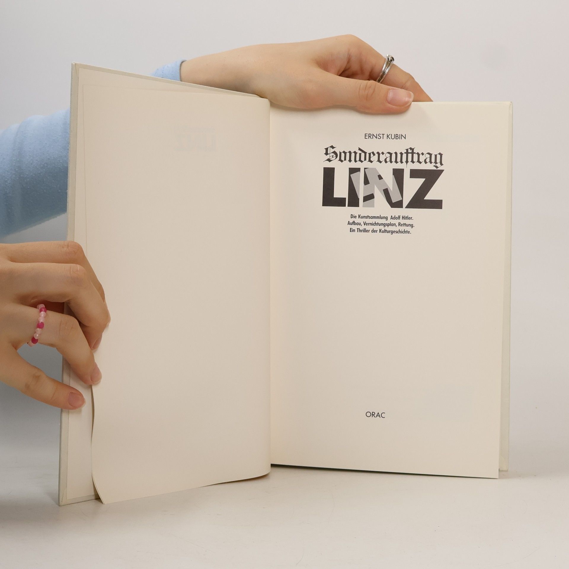 Ernst Kubin Sonderauftrag Linz