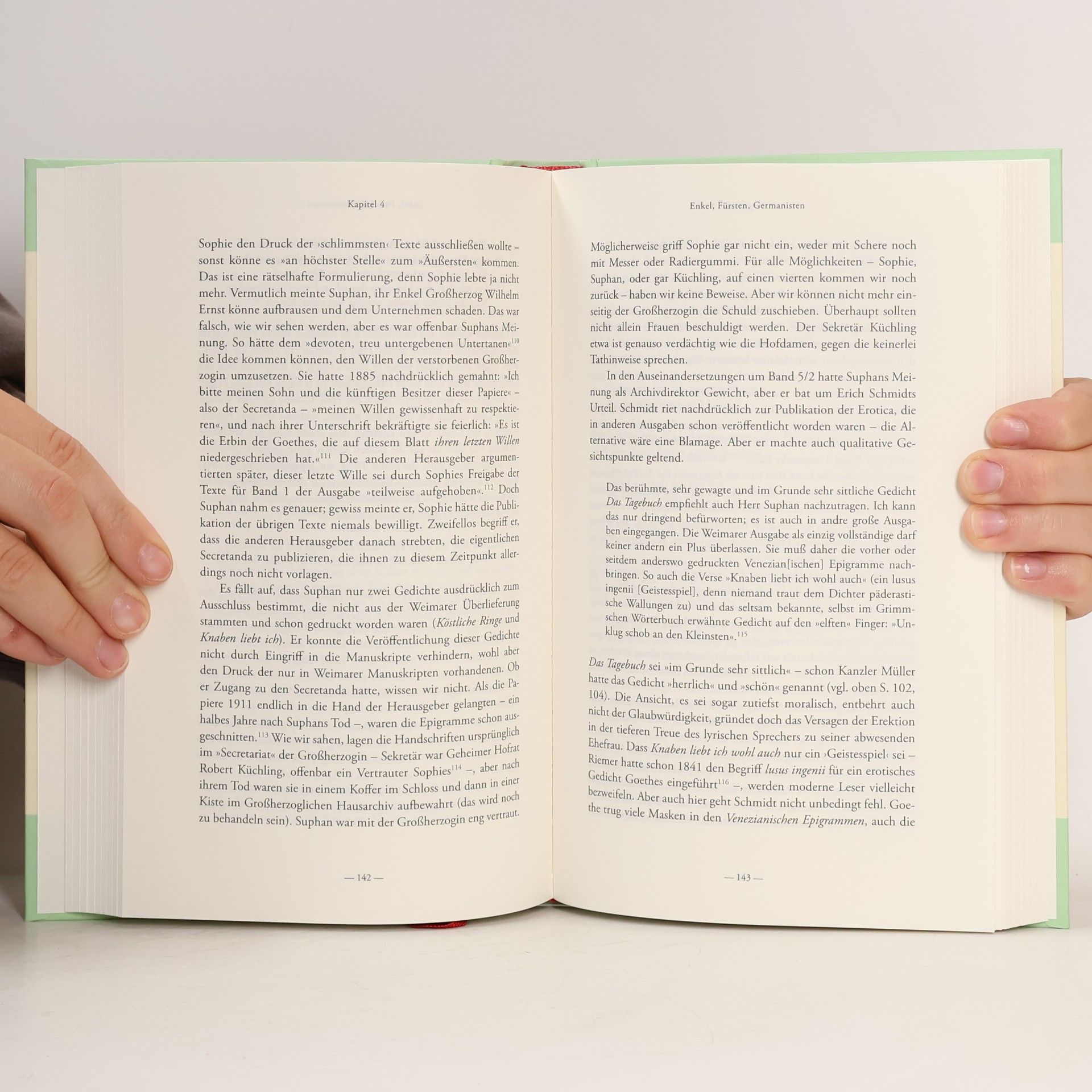W. Daniel Wilson Goethes Erotica und die Weimarer ›Zensoren‹